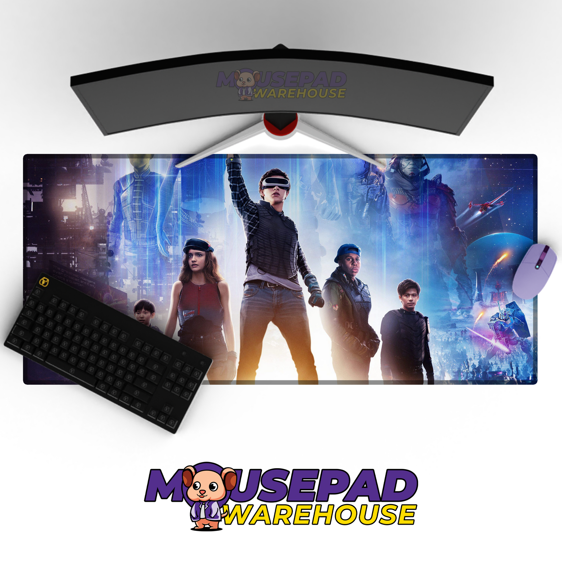 Ready Player One V15 Mousepad Mockup