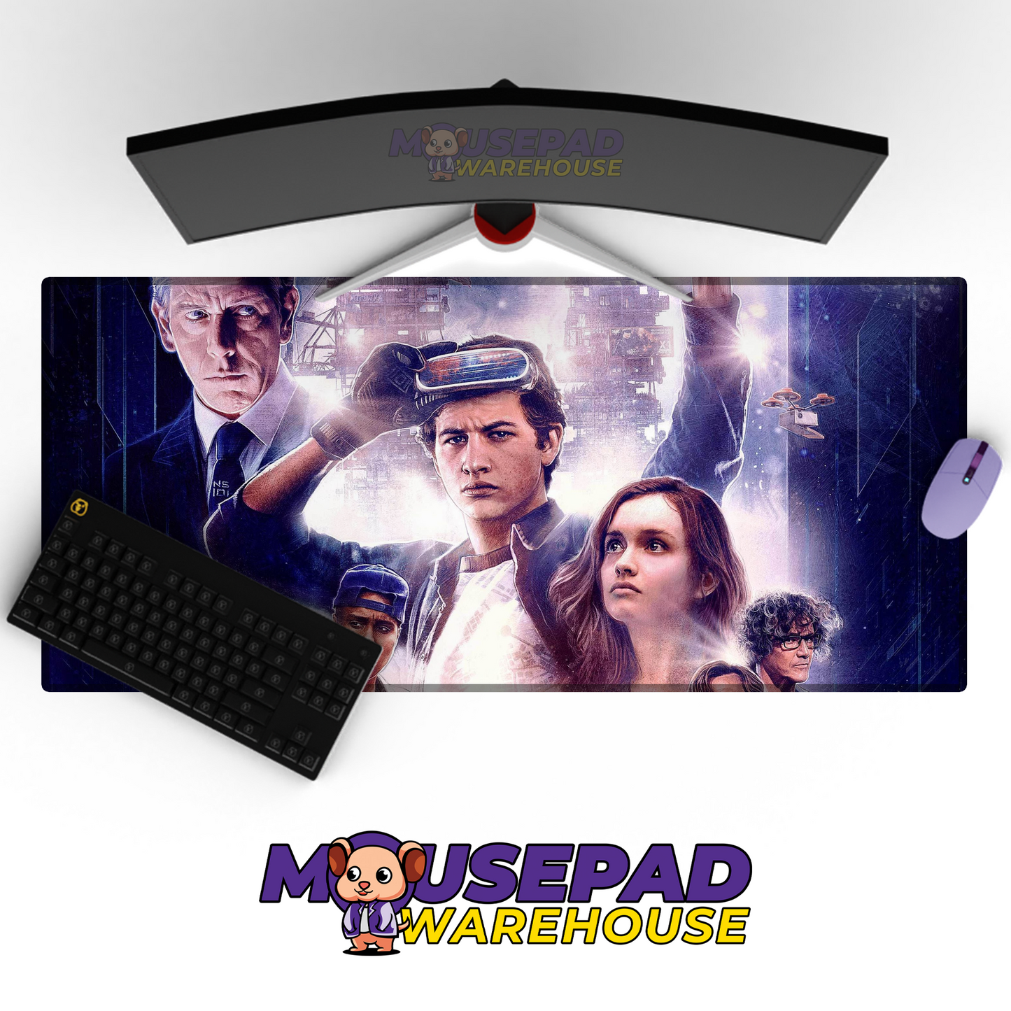 Ready Player One V17 Mousepad Mockup