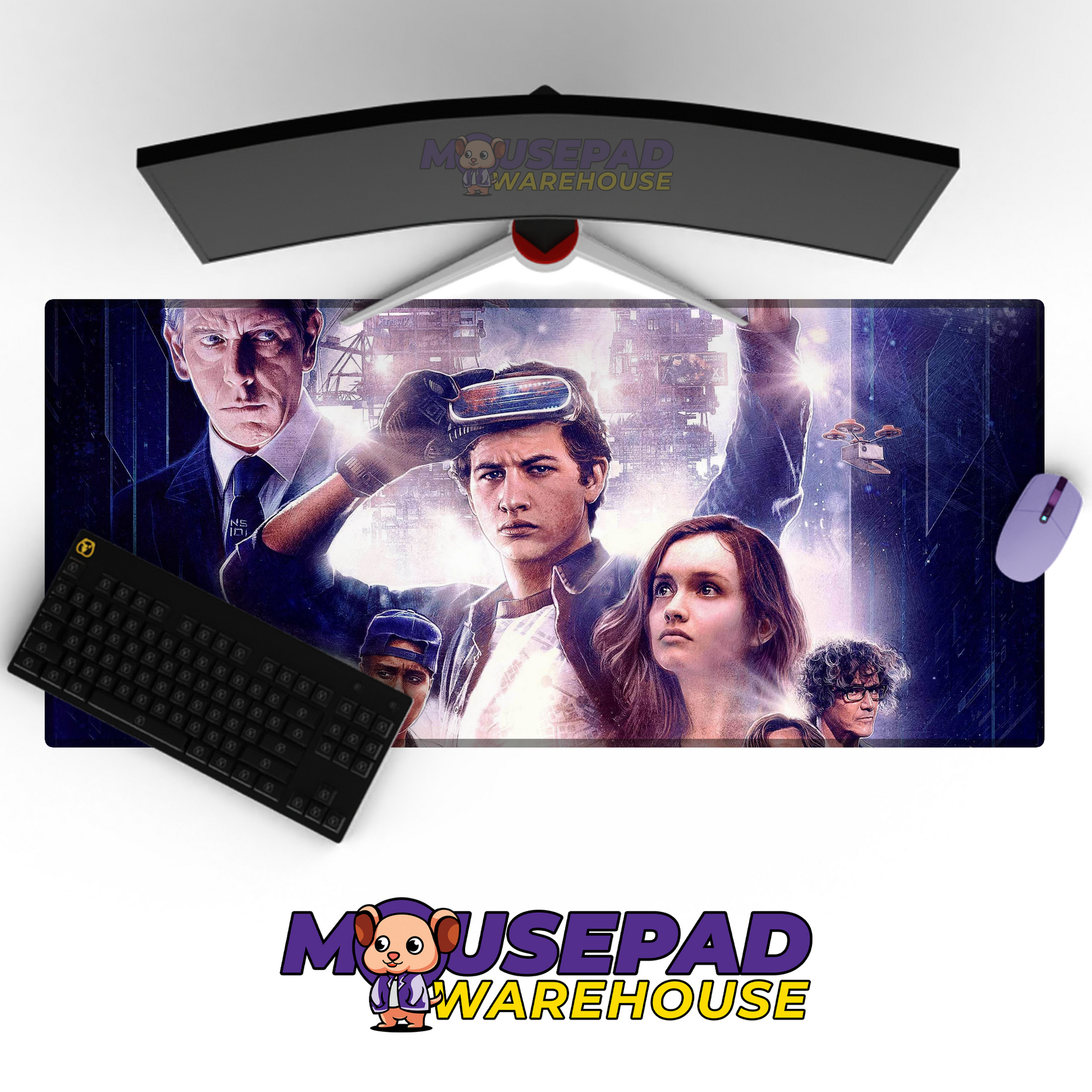Ready Player One V17 Mousepad Mockup