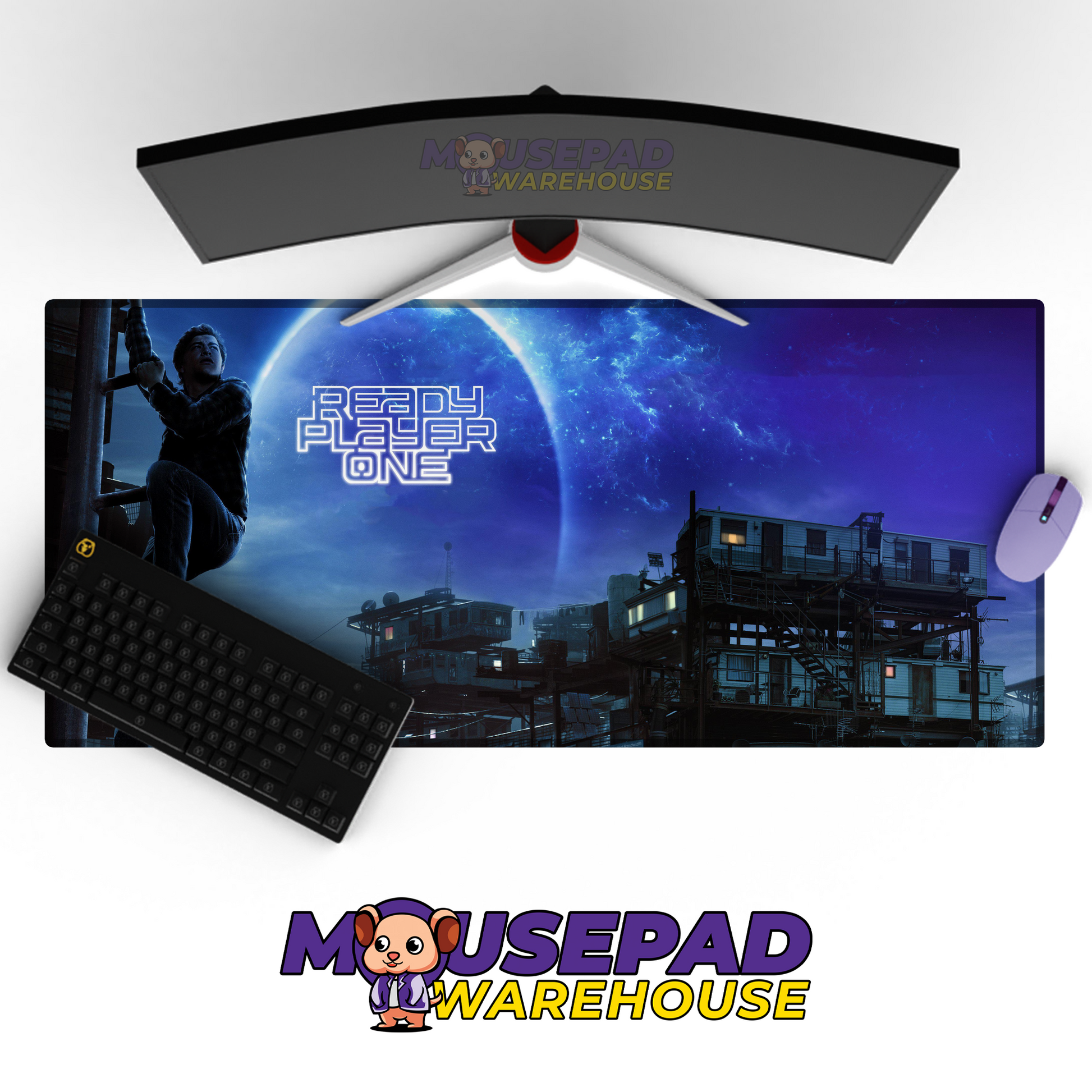 Ready Player One V1 Mousepad Mockup