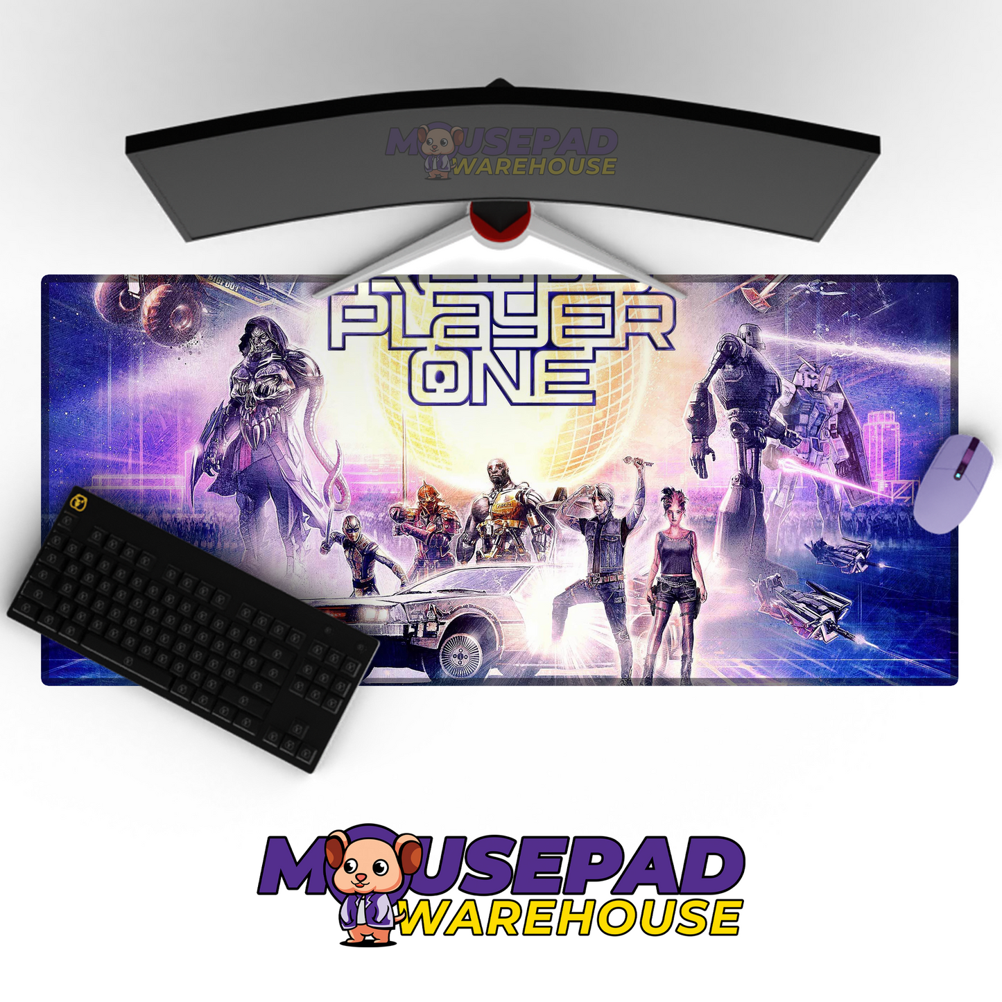 Ready Player One V2 Mousepad Mockup