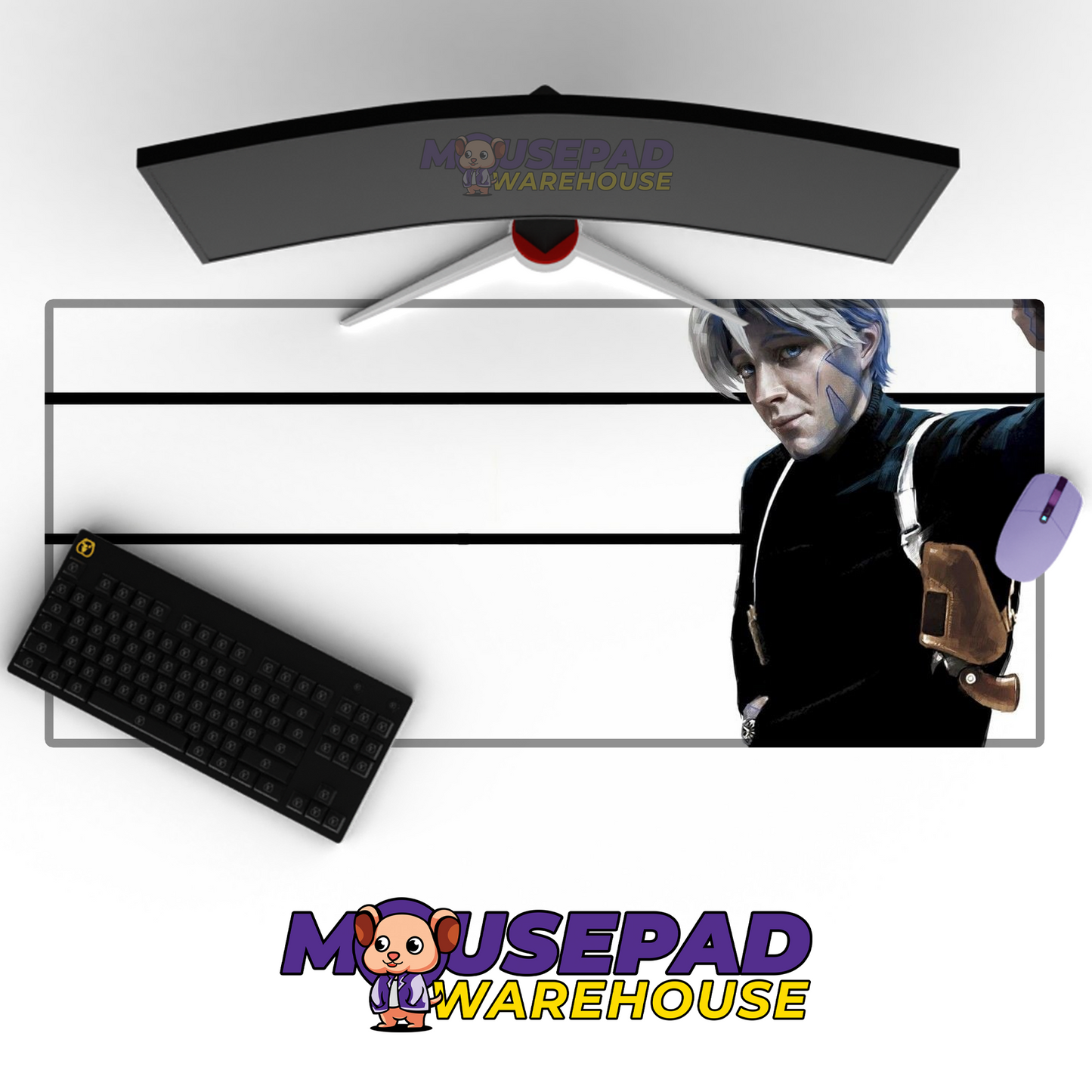 Ready Player One V4 Mousepad Mockup