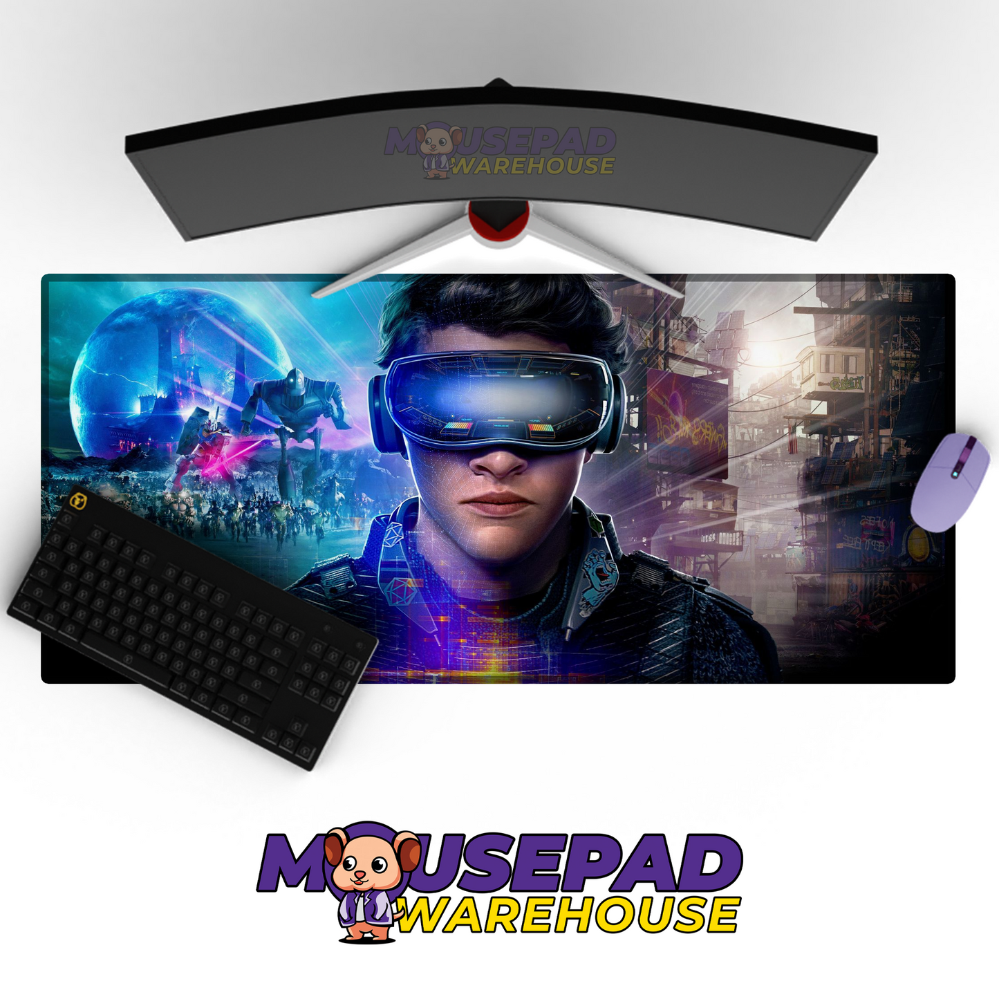 Ready Player One V7 Mousepad Mockup