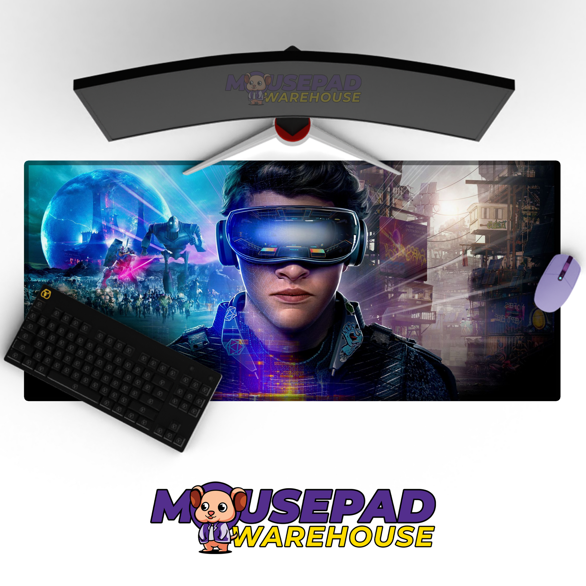 Ready Player One V7 Mousepad Mockup