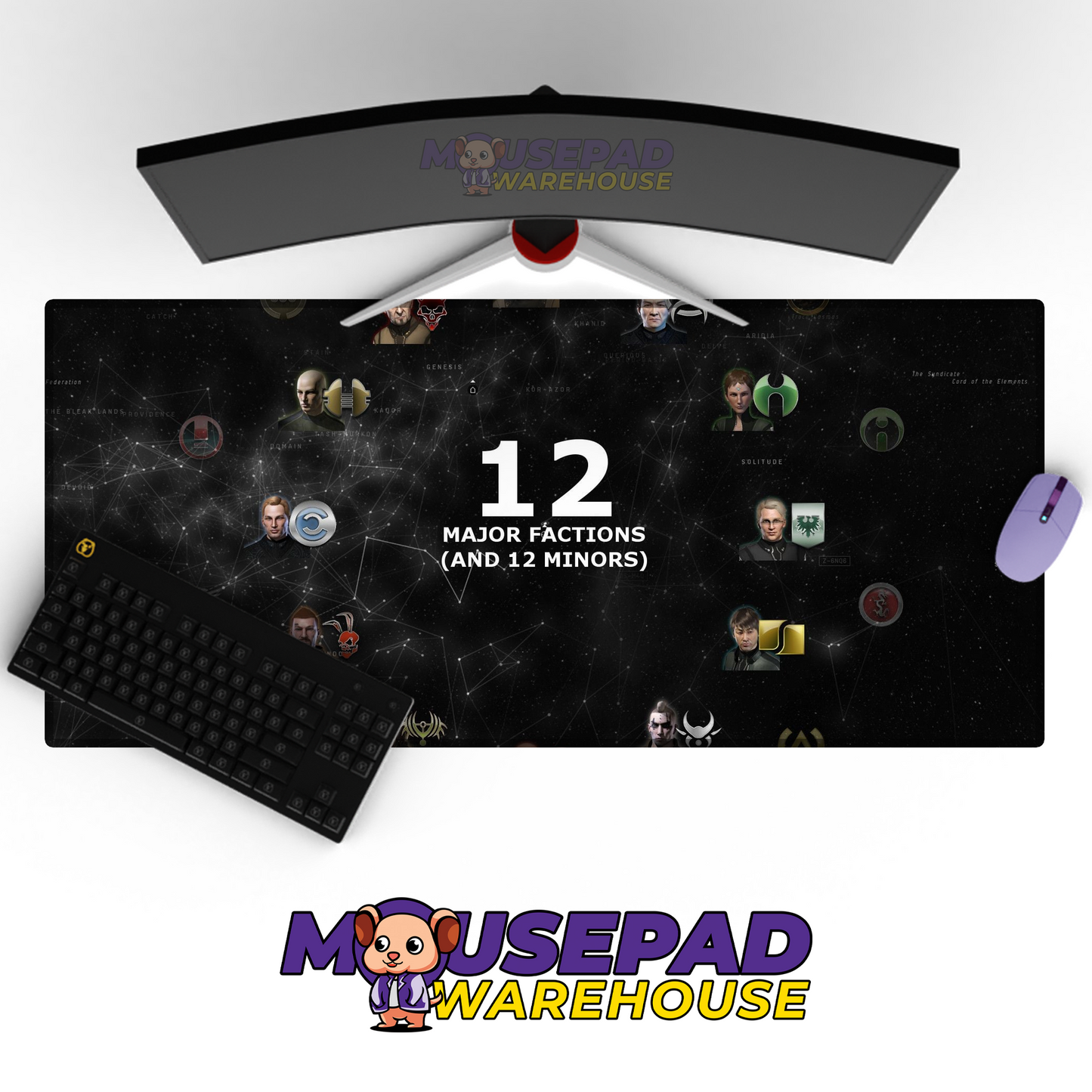 Ready Player One V8 Mousepad Mockup