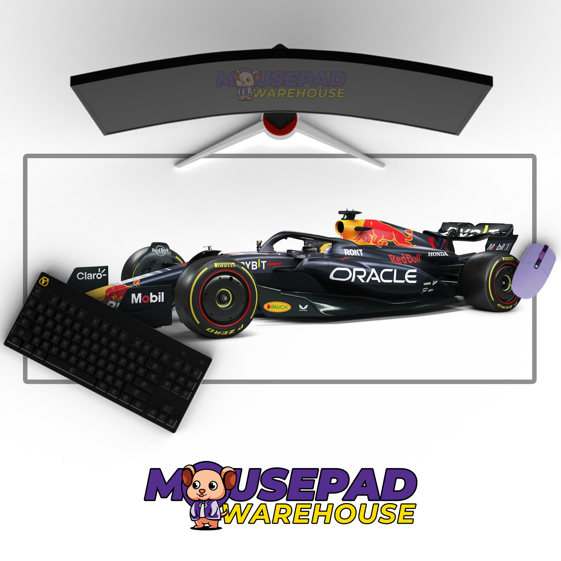 Red Bull Racing F1 V10 Mockup