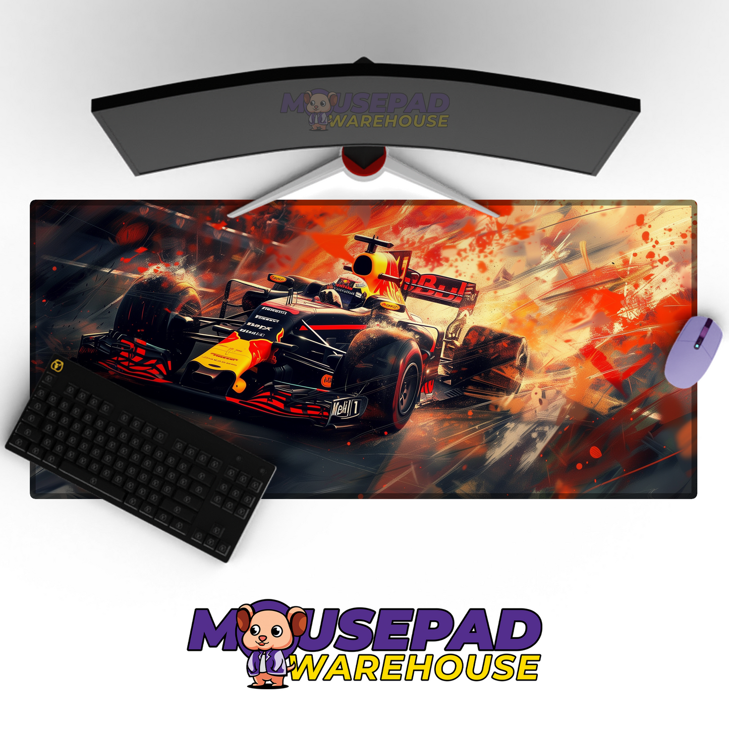 Red Bull Racing F1 V16 Mockup