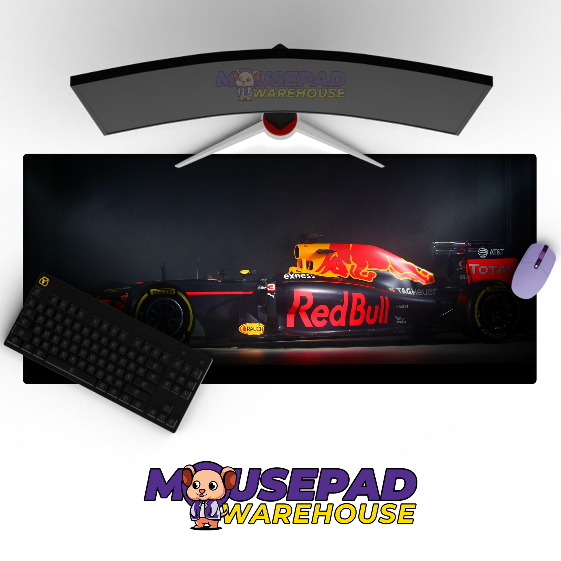 Red Bull Racing F1 V40 Mockup