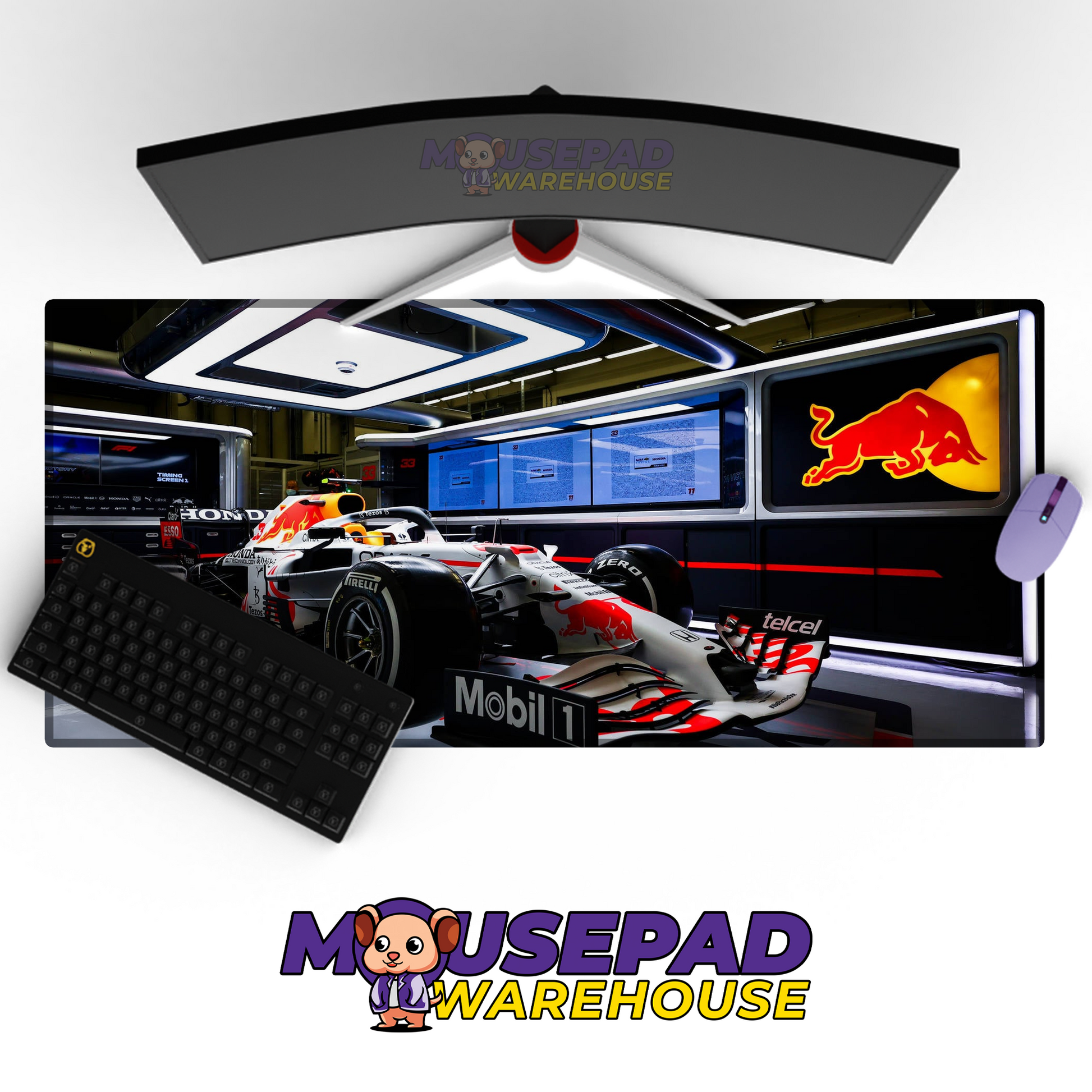 Red Bull Racing F1 V8 Mockup