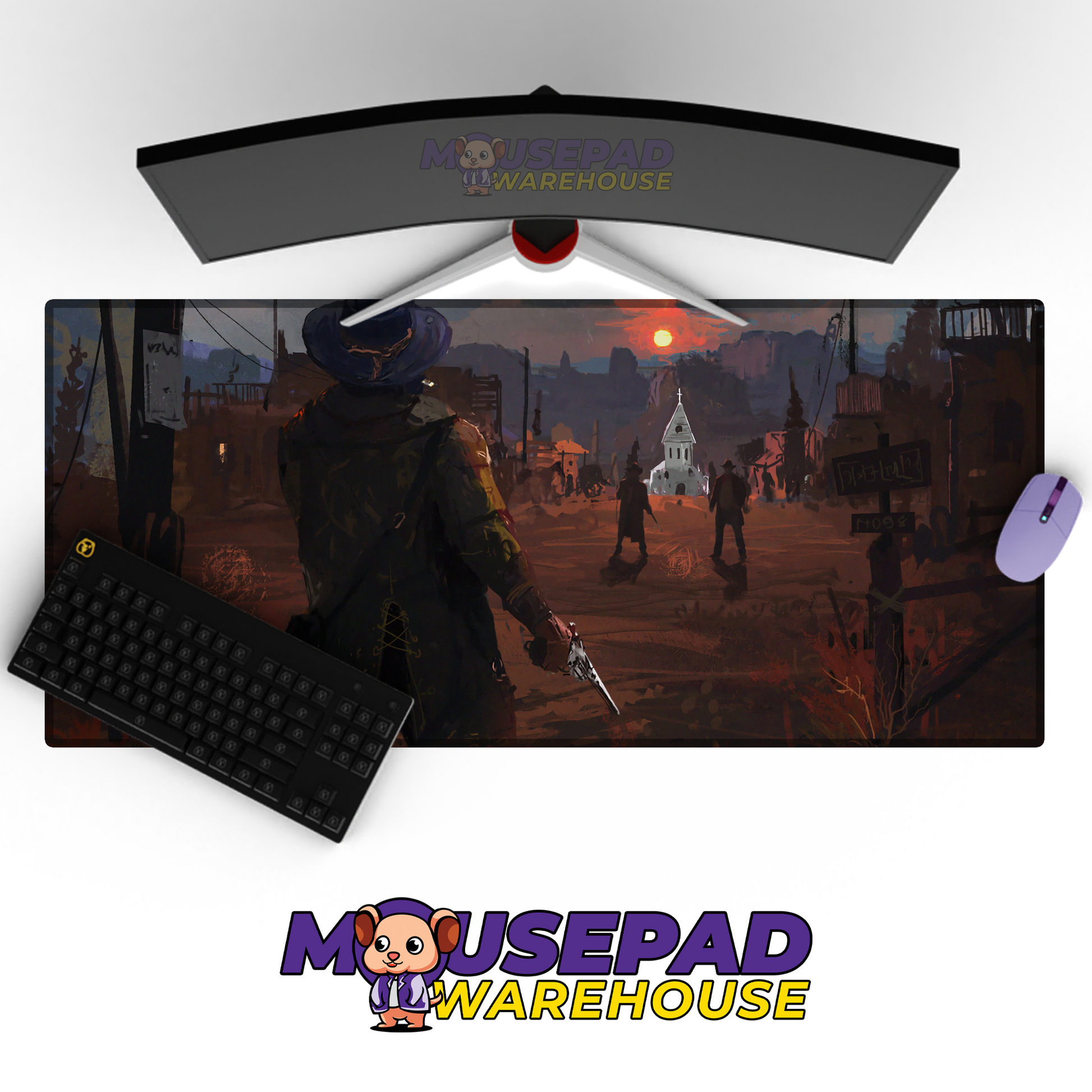 Red Dead Redemption 2 V11 Mousepad Mockup