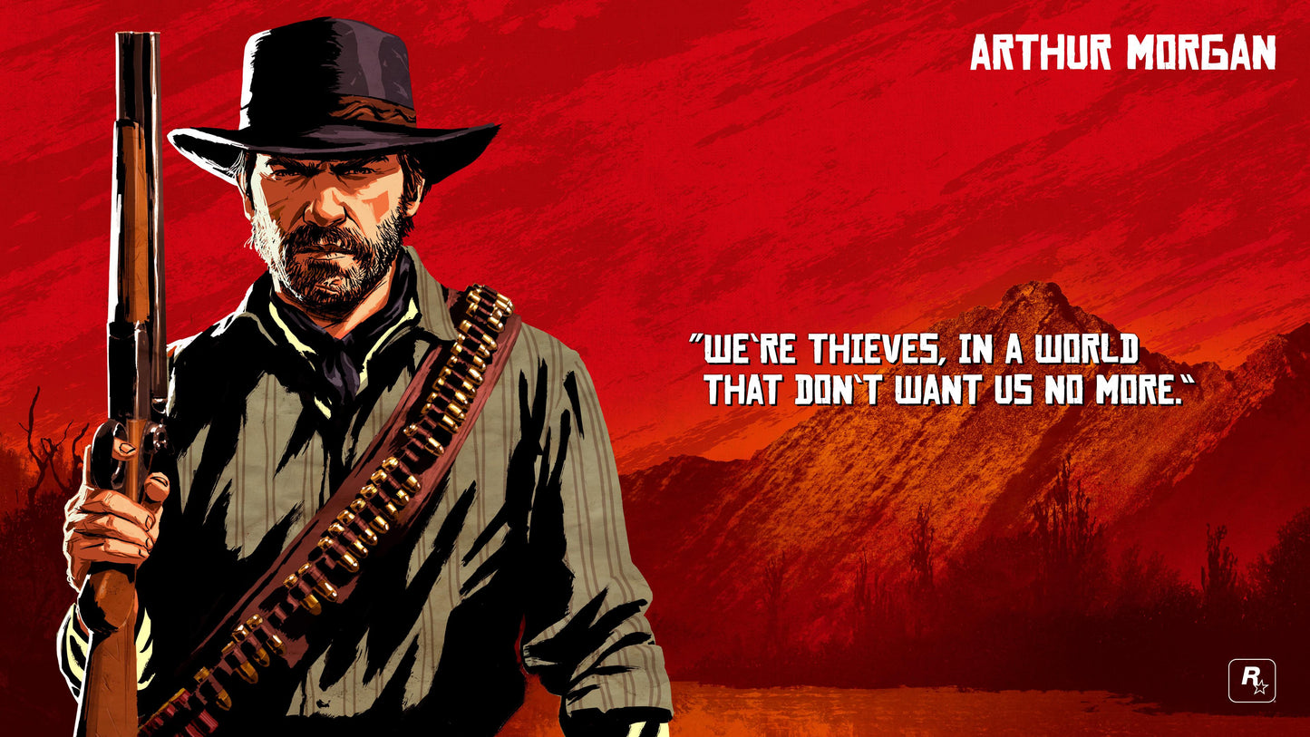 Red Dead Redemption 2 V13 Mousepad
