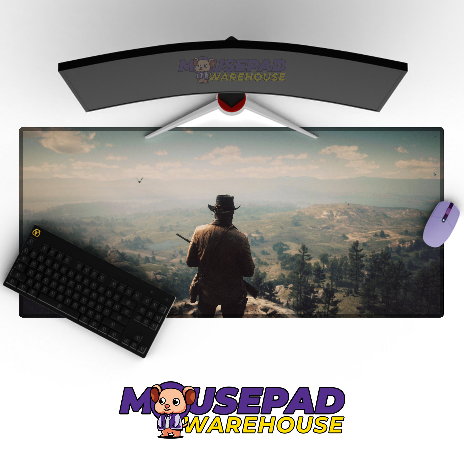 Red Dead Redemption 2 V14 Mousepad Mockup