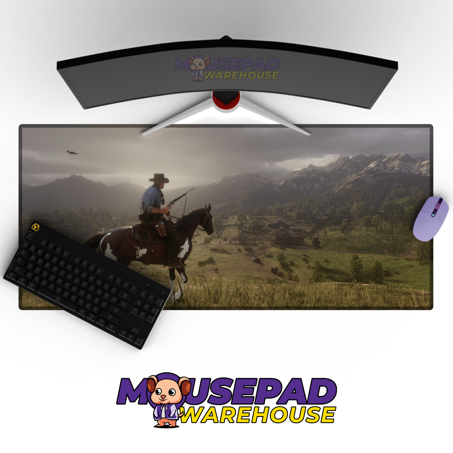 Red Dead Redemption 2 V17 Mousepad Mockup