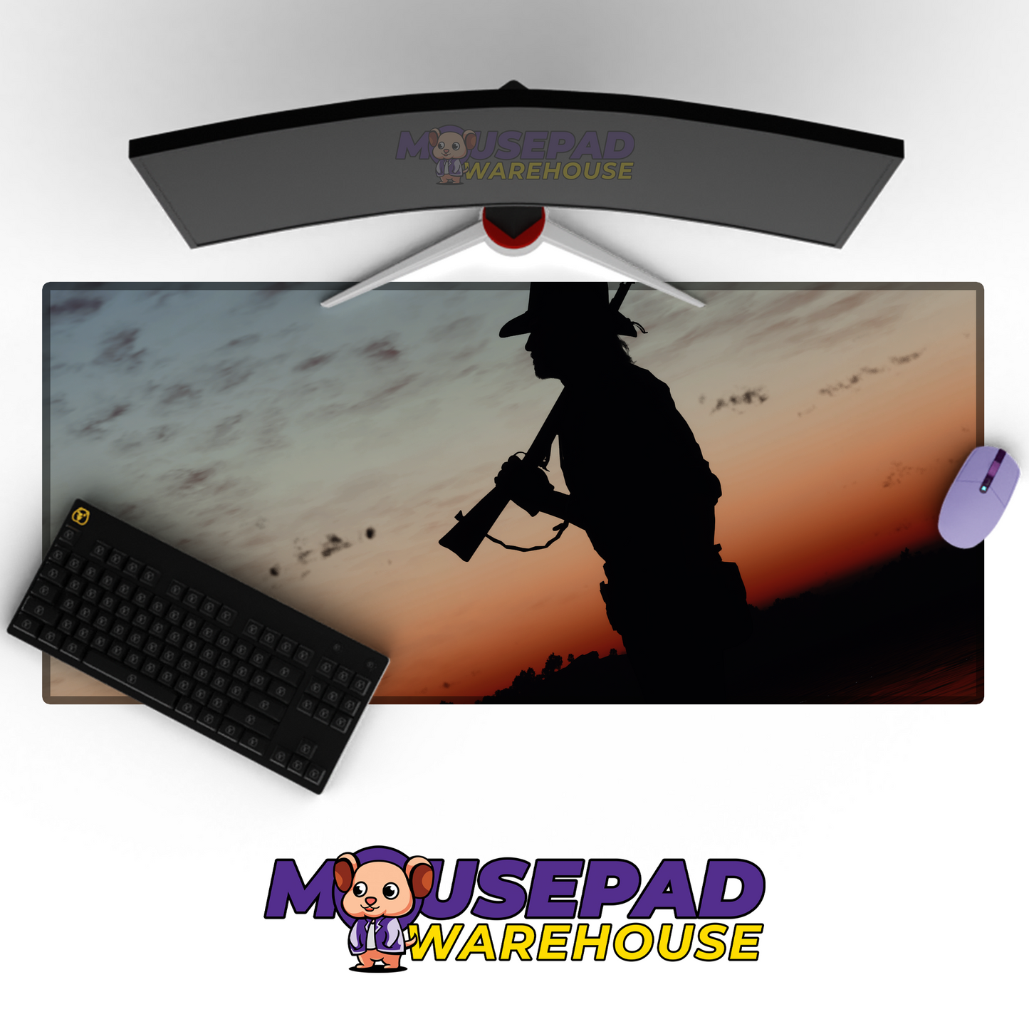 Red Dead Redemption 2 V19 Mousepad Mockup