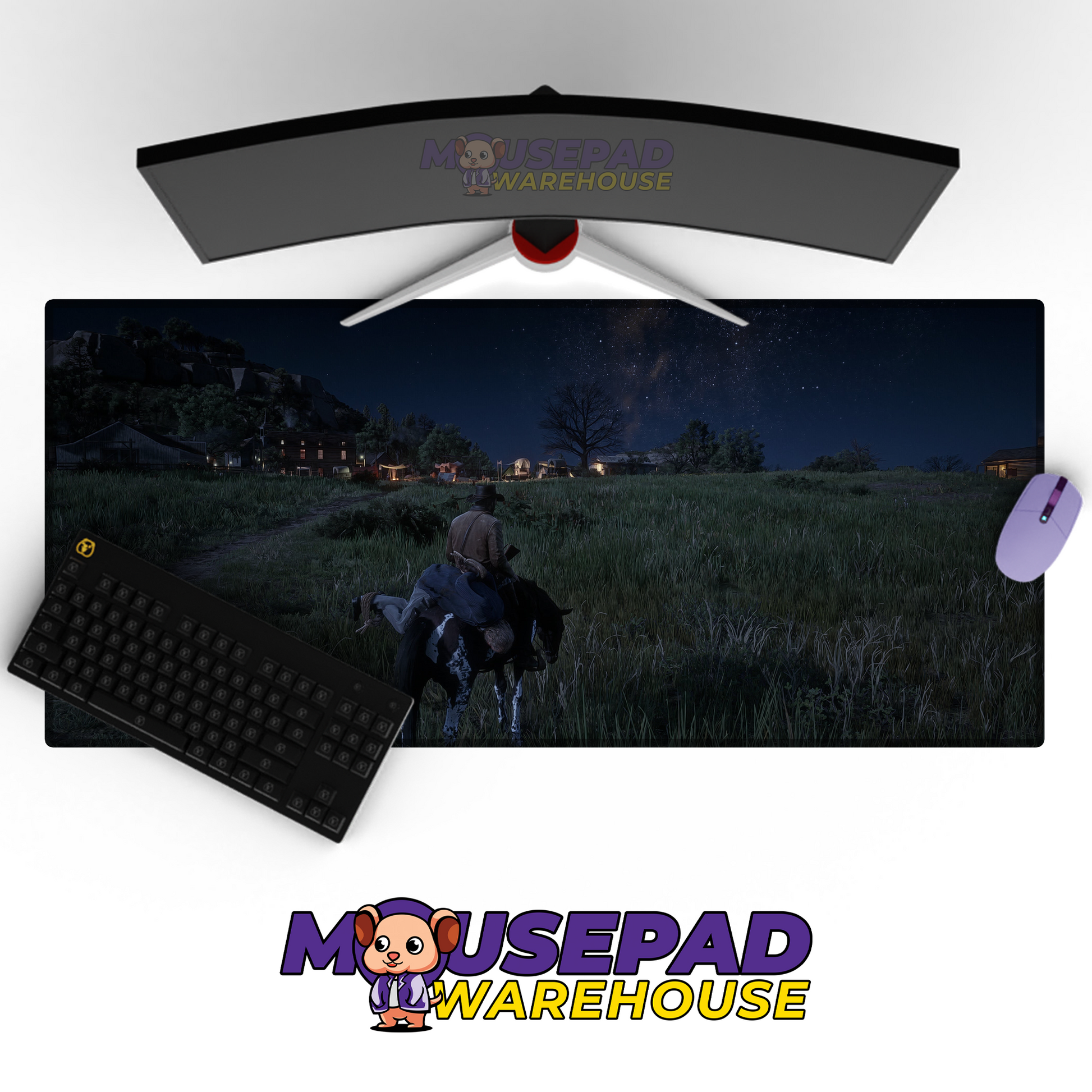 Red Dead Redemption 2 V21 Mousepad Mockup