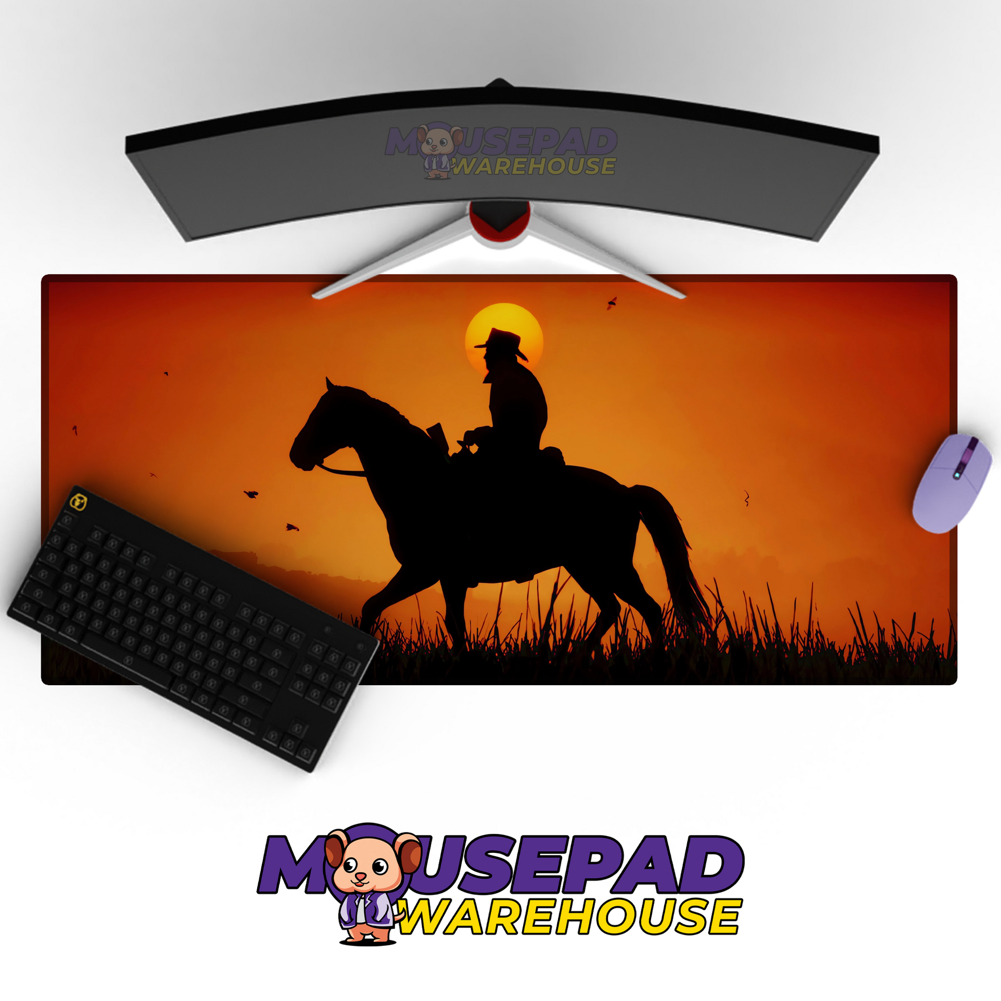 Red Dead Redemption 2 V22 Mousepad Mockup