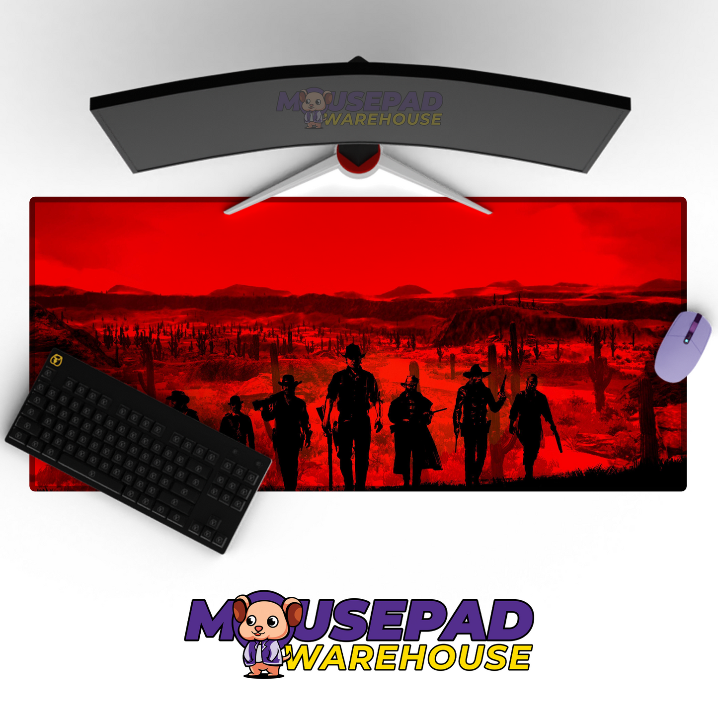Red Dead Redemption 2 V24 Mousepad Mockup