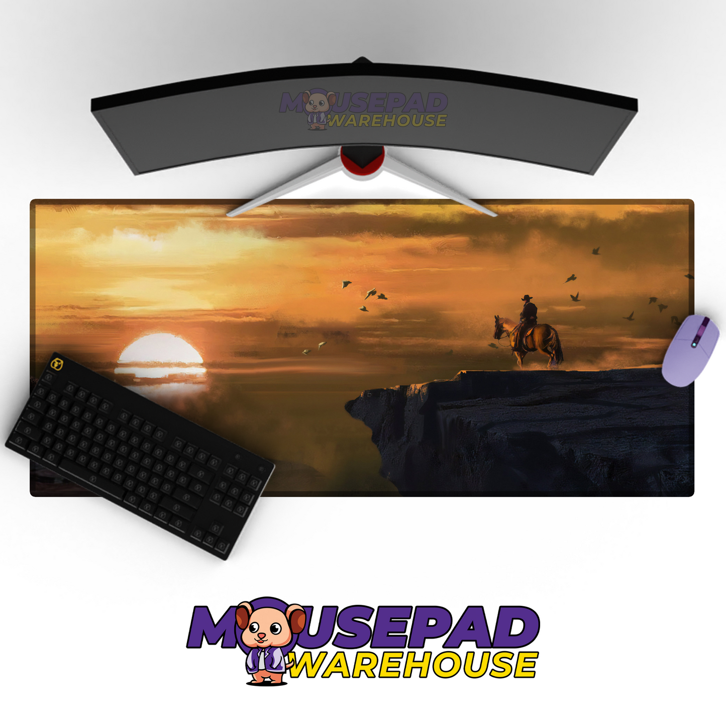 Red Dead Redemption 2 V25 Mousepad Mockup