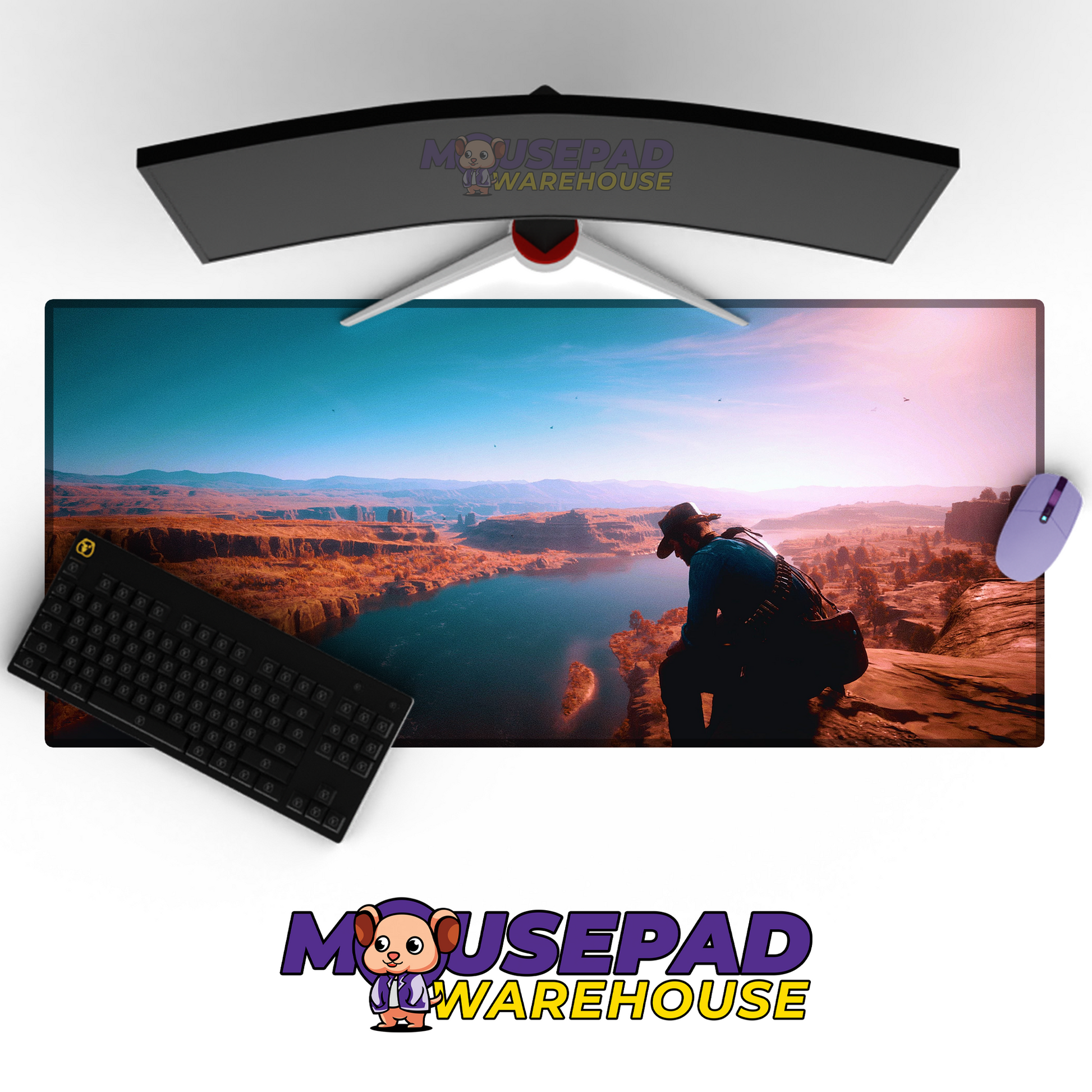 Red Dead Redemption 2 V26 Mousepad Mockup