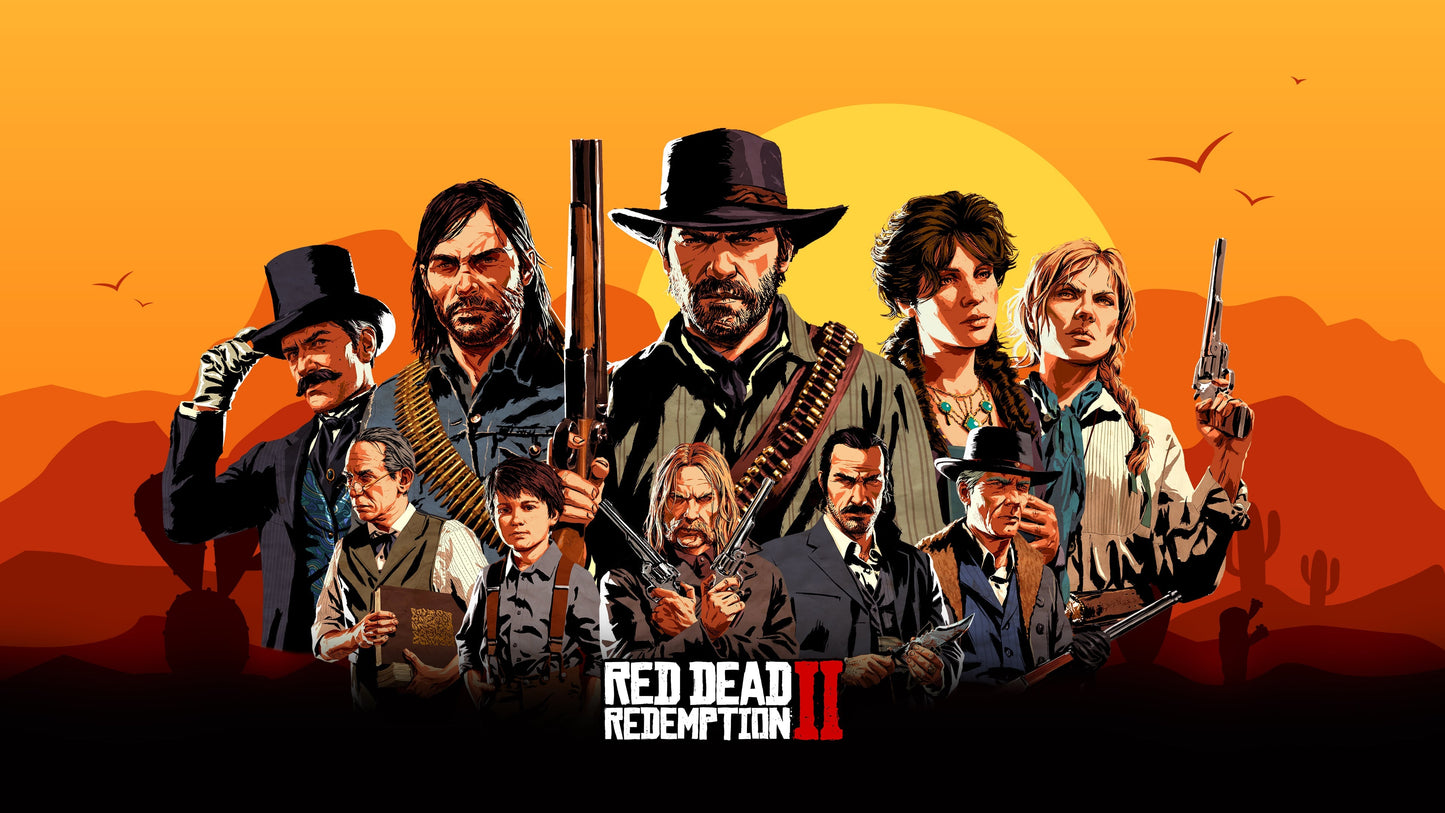 Red Dead Redemption 2 V27 Mousepad