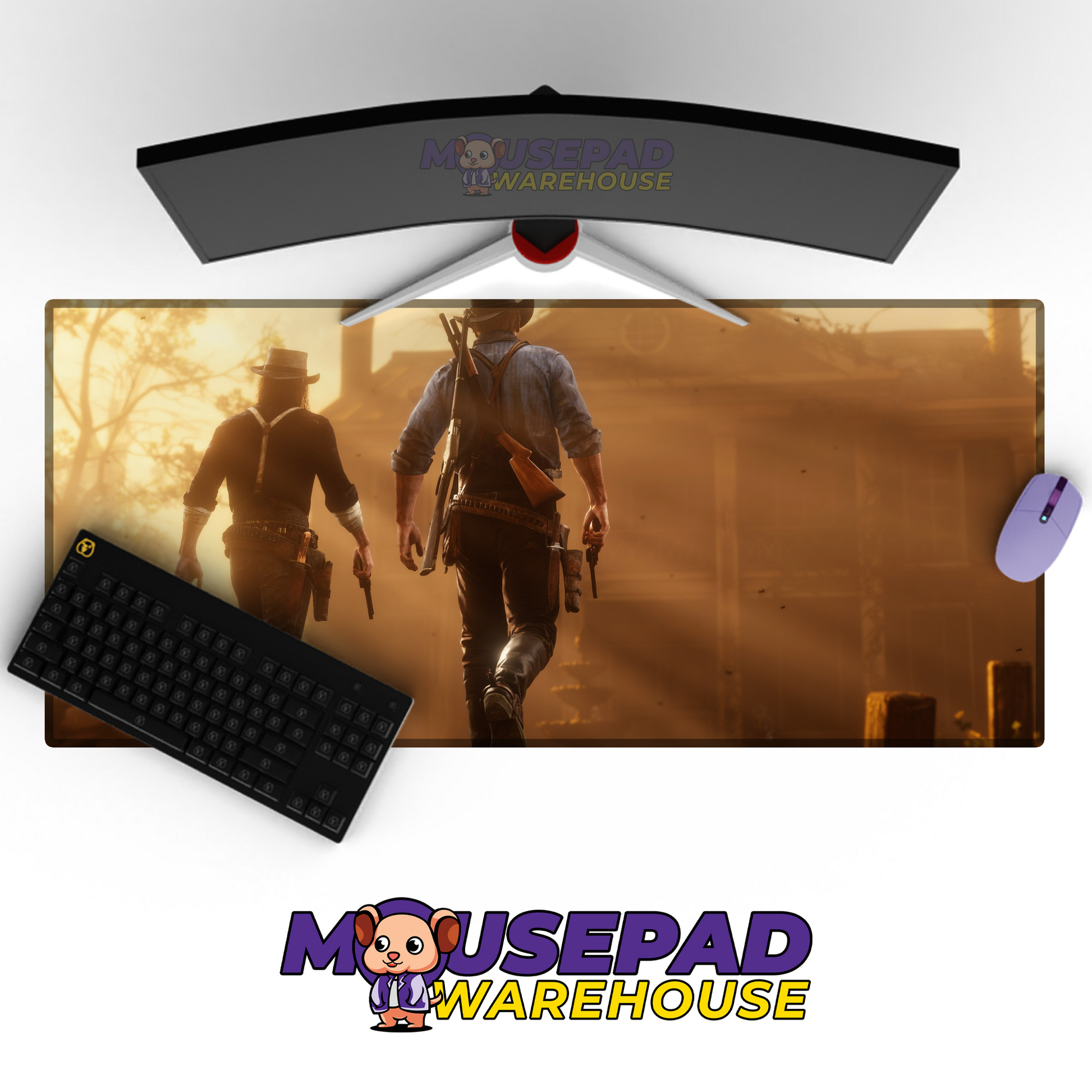 Red Dead Redemption 2 V28 Mousepad Mockup