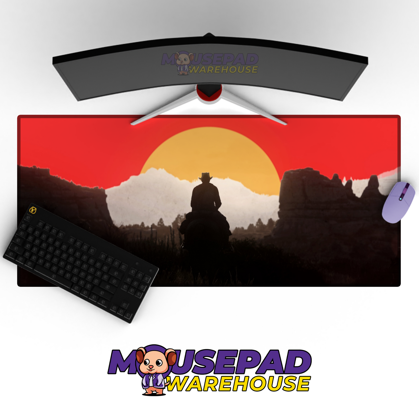 Red Dead Redemption 2 V29 Mousepad Mockup