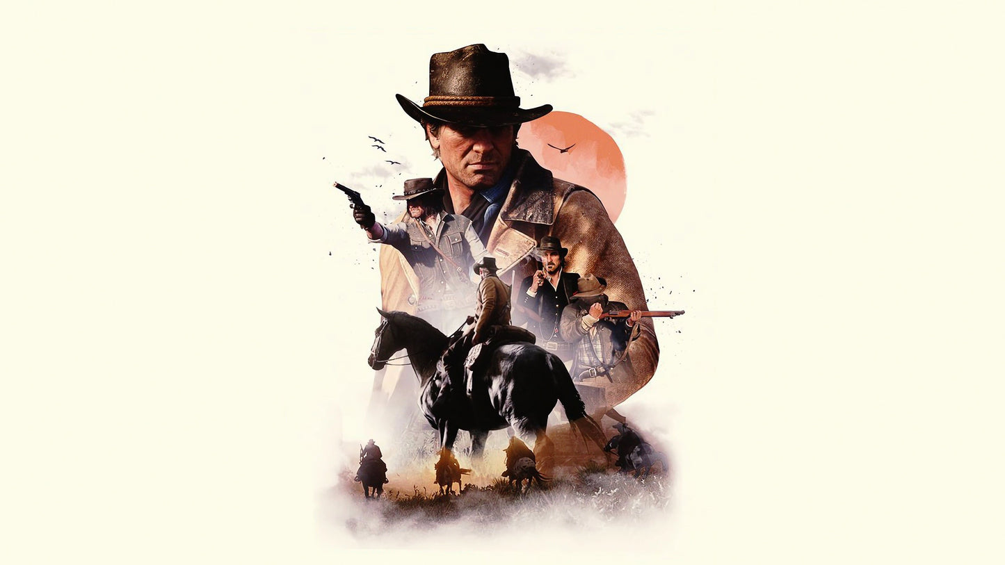 Red Dead Redemption 2 V2 Mousepad