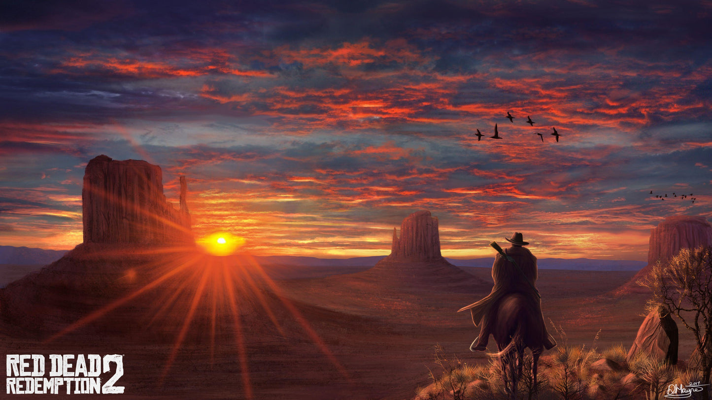 Red Dead Redemption 2 V30 Mousepad