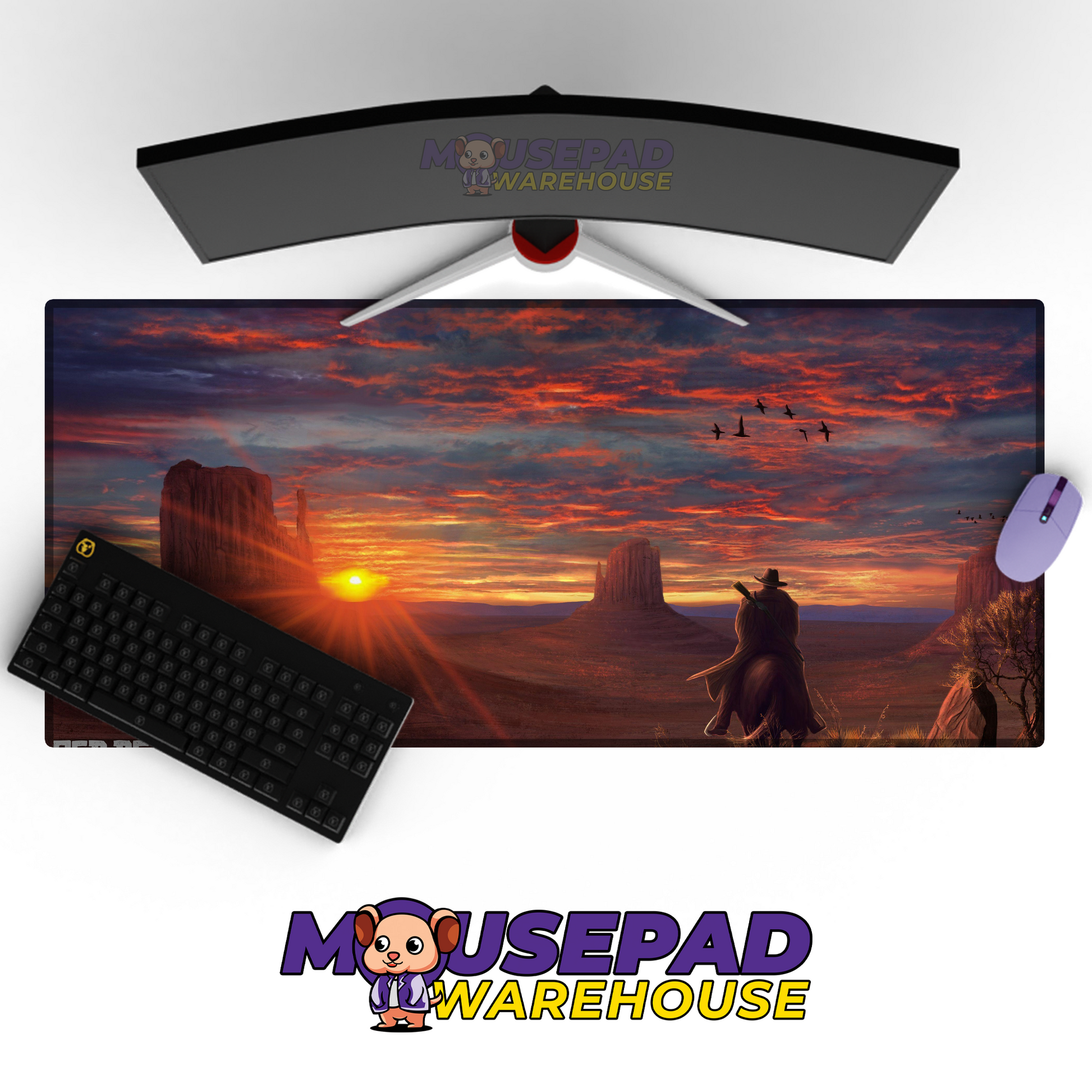 Red Dead Redemption 2 V30 Mousepad Mockup