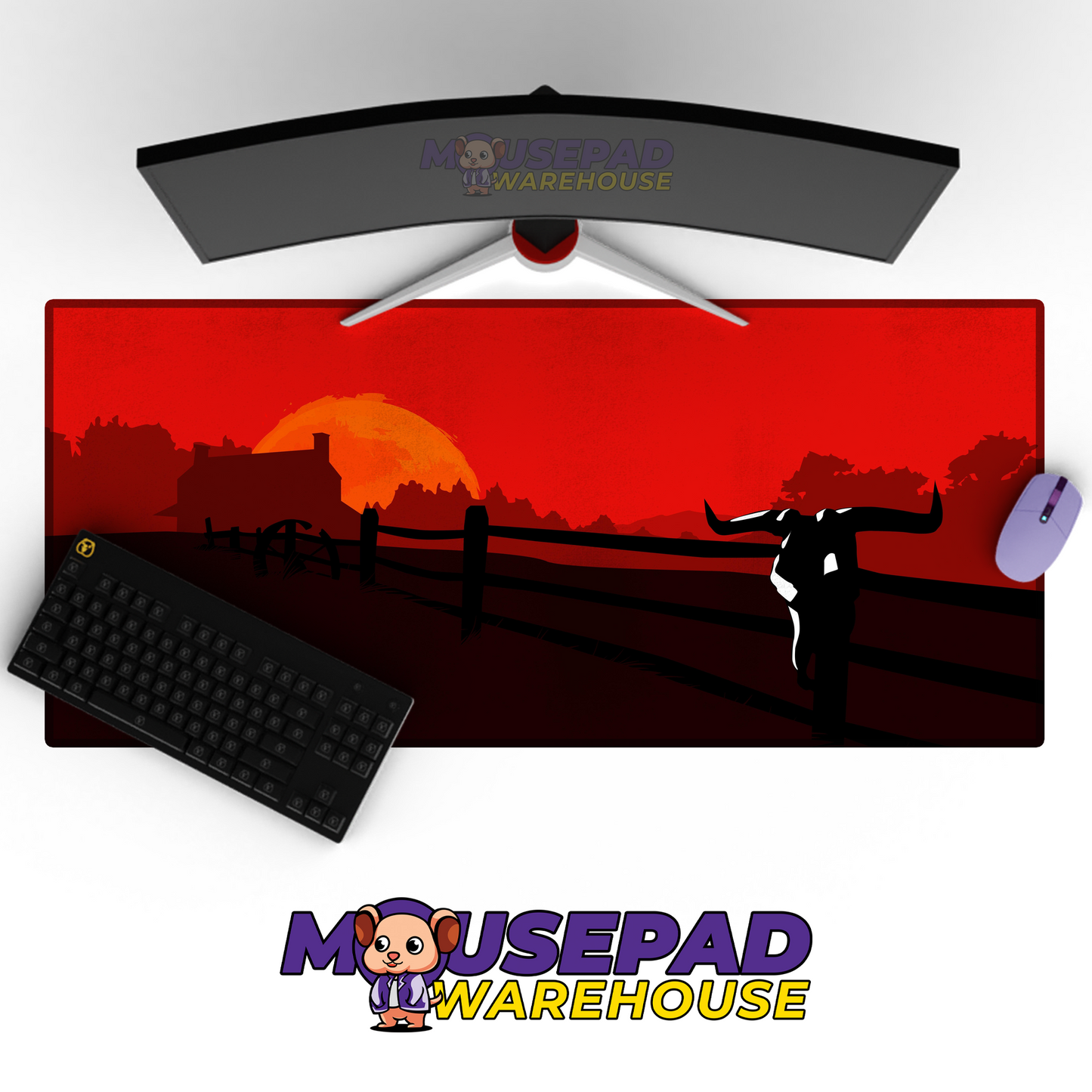 Red Dead Redemption 2 V31 Mousepad Mockup