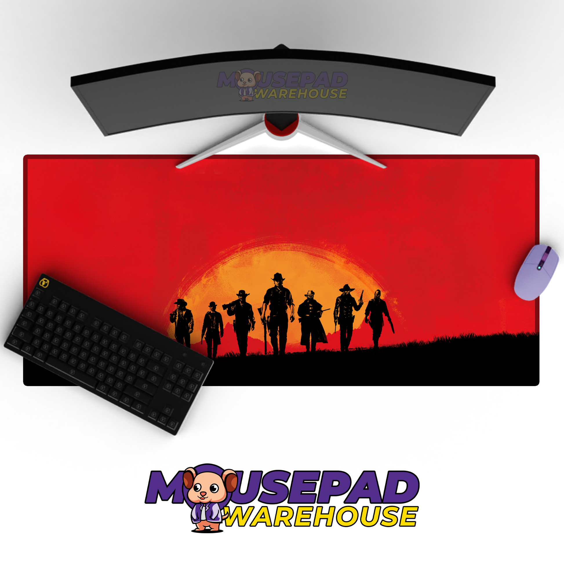 Red Dead Redemption 2 V35 Mousepad Mockup