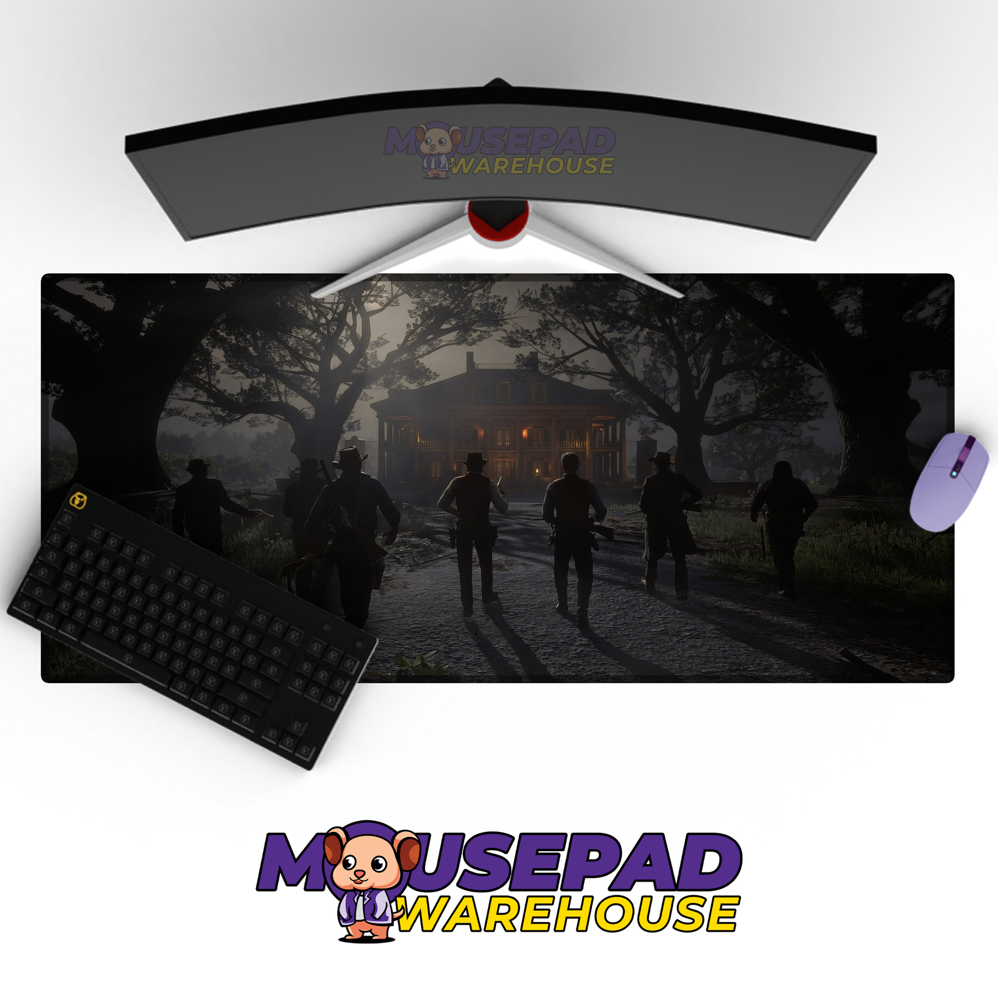 Red Dead Redemption 2 V36 Mousepad Mockup