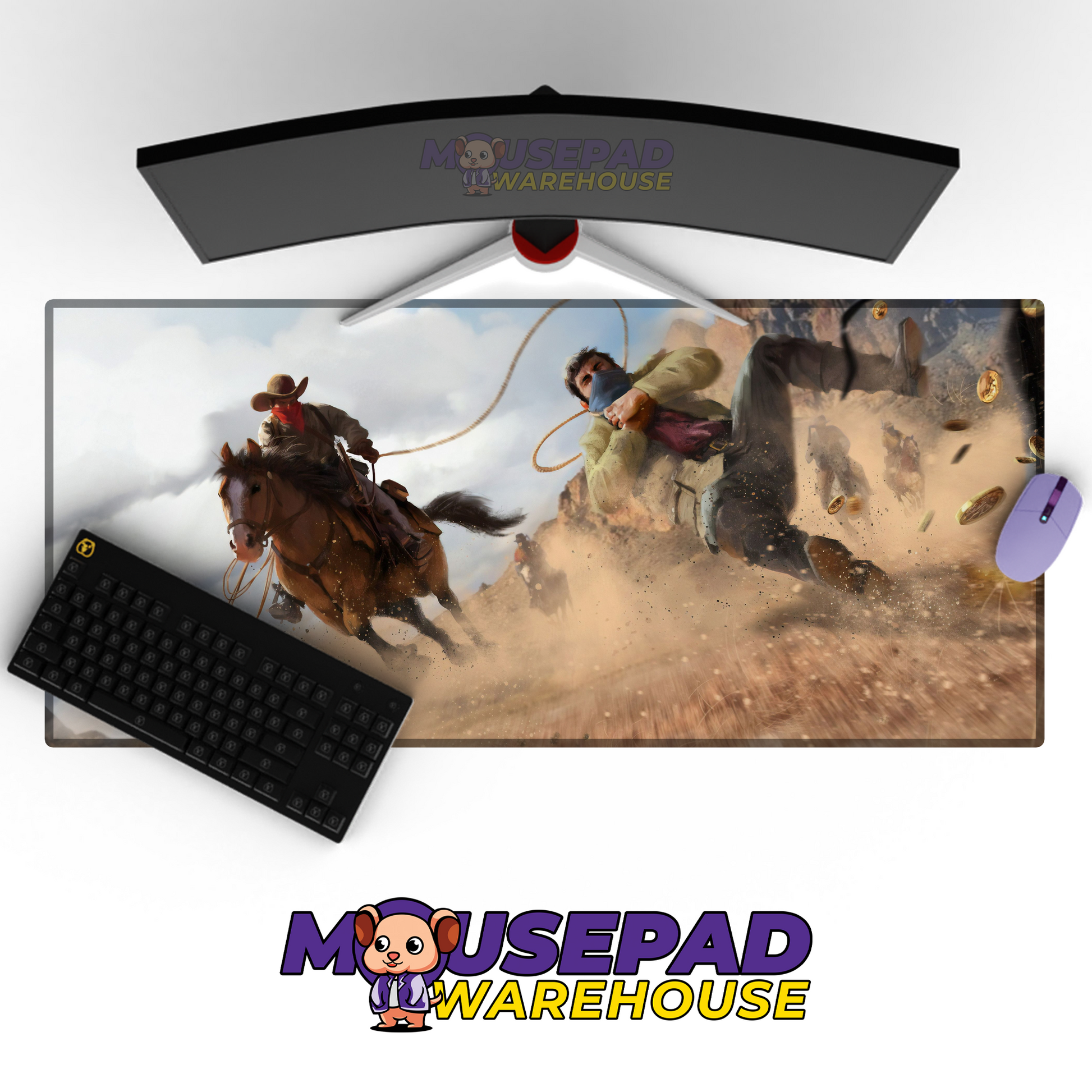 Red Dead Redemption 2 V5 Mousepad Mockup