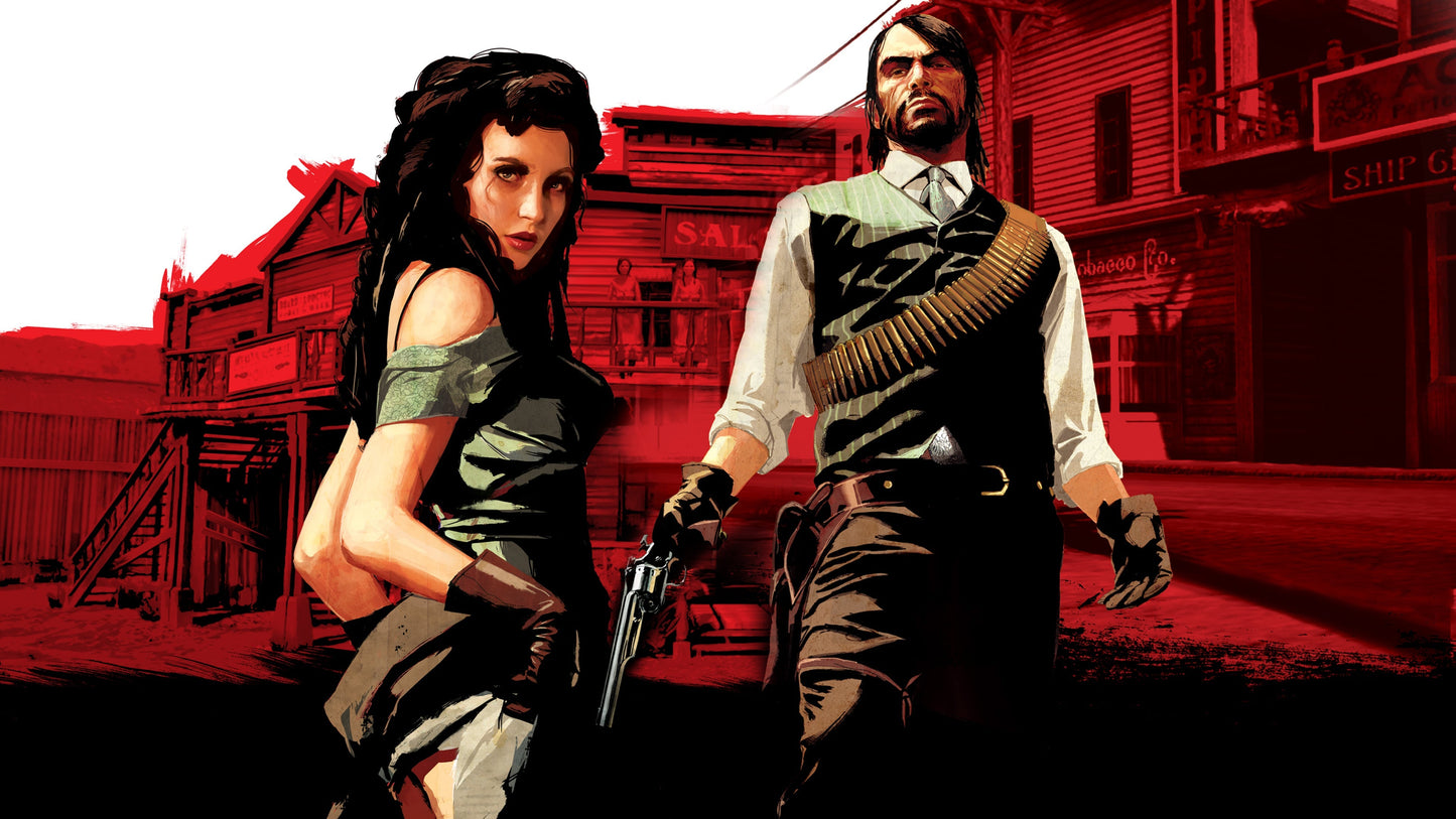 Red Dead Redemption 2 V8 Mousepad