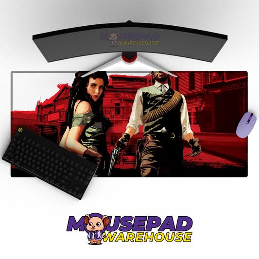 Red Dead Redemption 2 V8 Mousepad Mockup