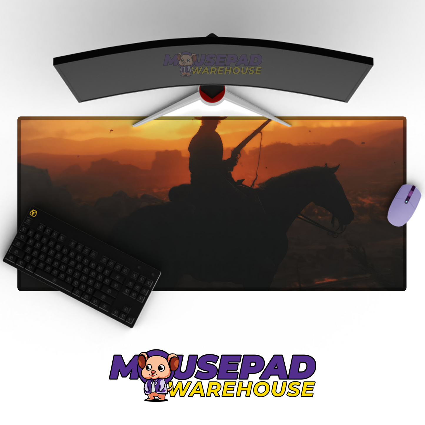 Red Dead Redemption 2 V9 Mousepad Mockup