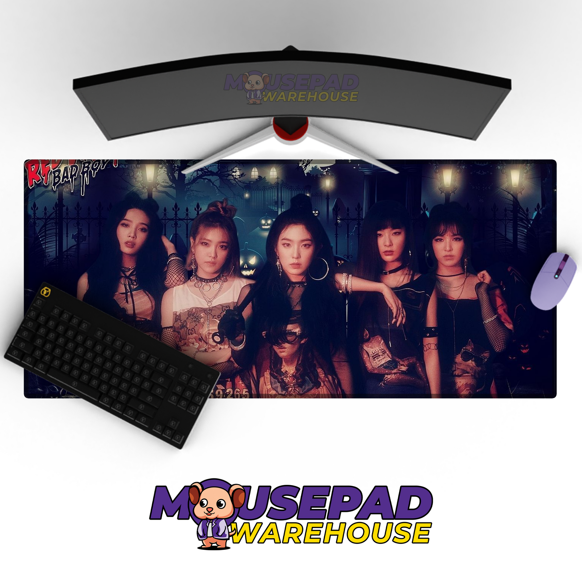 Red Velvet V13 Mousepad Mockup