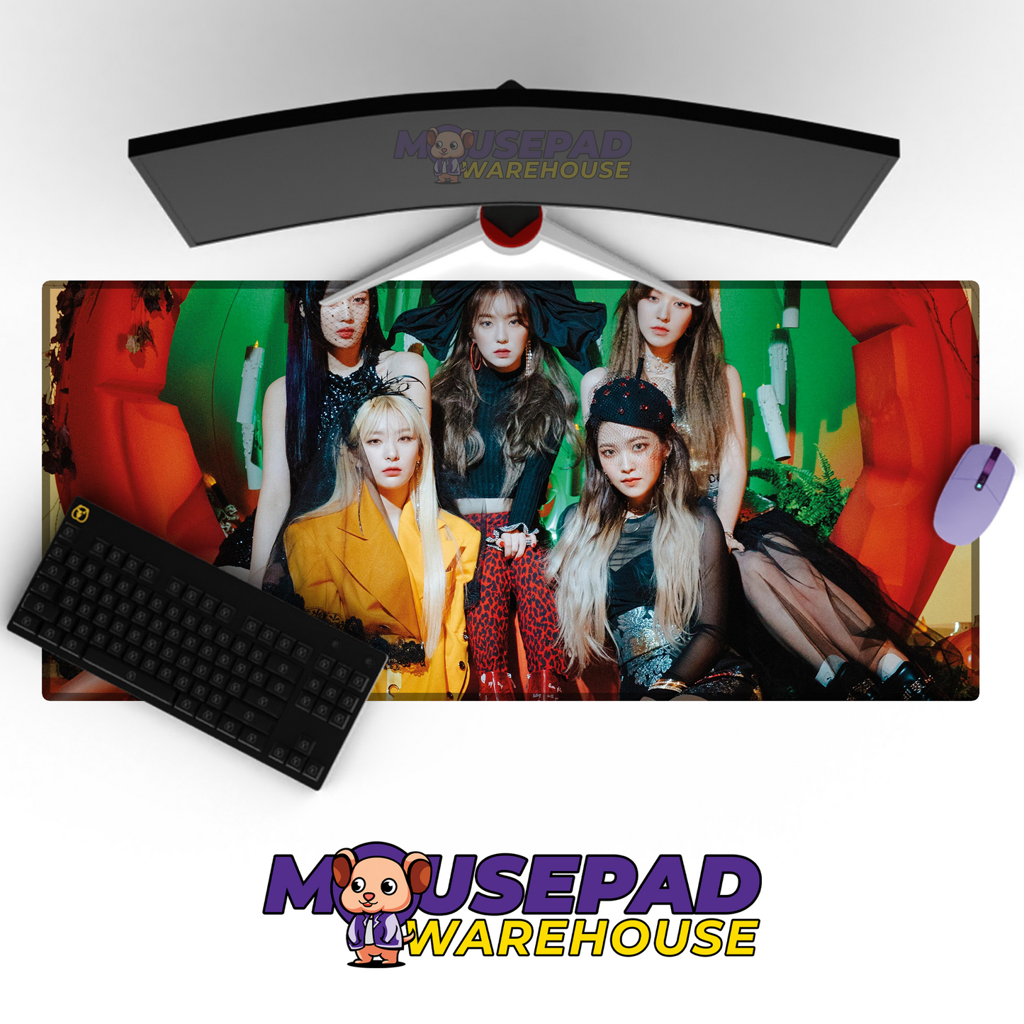 Red Velvet V20 Mousepad Mockup