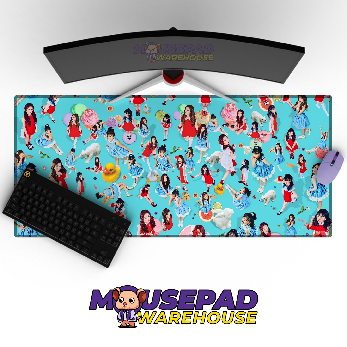 Red Velvet V27 Mousepad Mockup