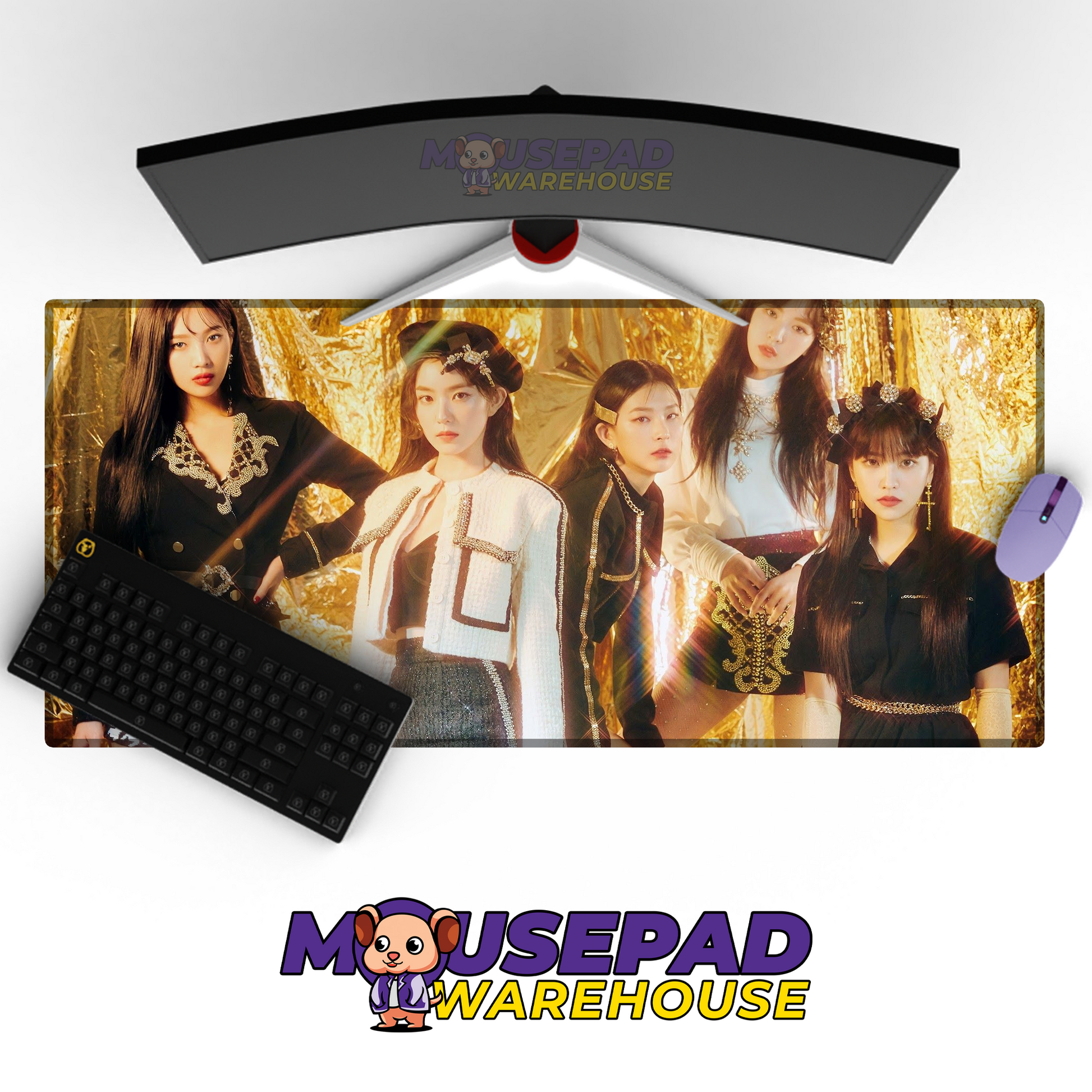 Red Velvet V29 Mousepad Mockup