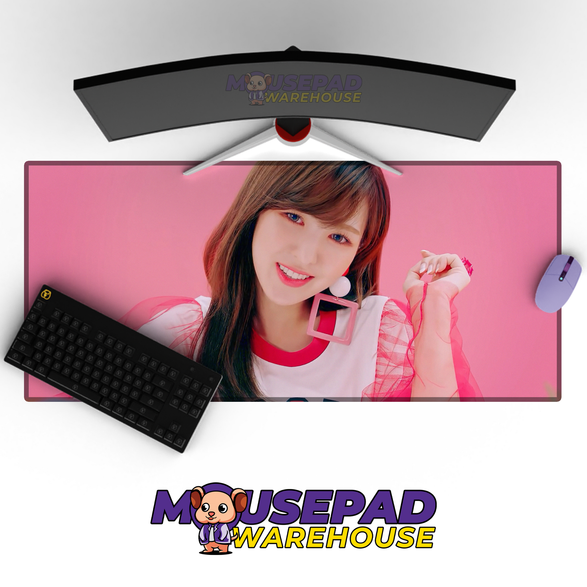Red Velvet V6 Mousepad Mockup