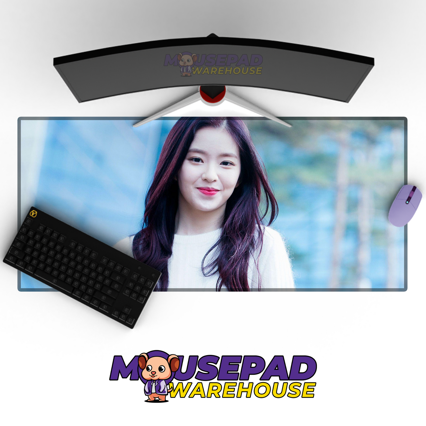 Red Velvet V8 Mousepad Mockup