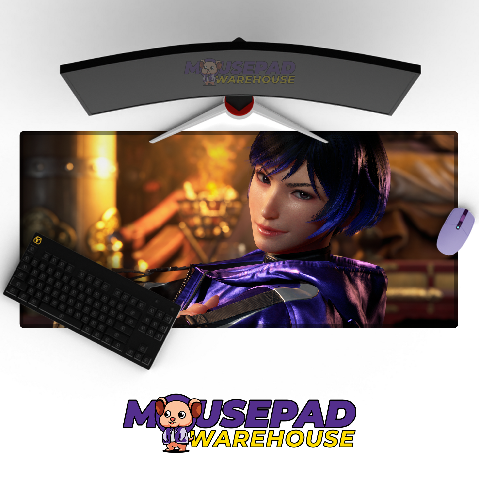 Reina Tekken V11 Mousepad Mockup