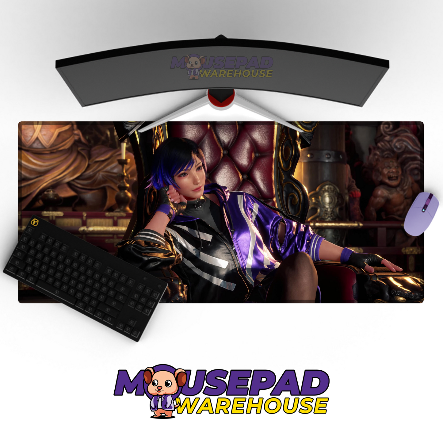 Reina Tekken V12 Mousepad Mockup