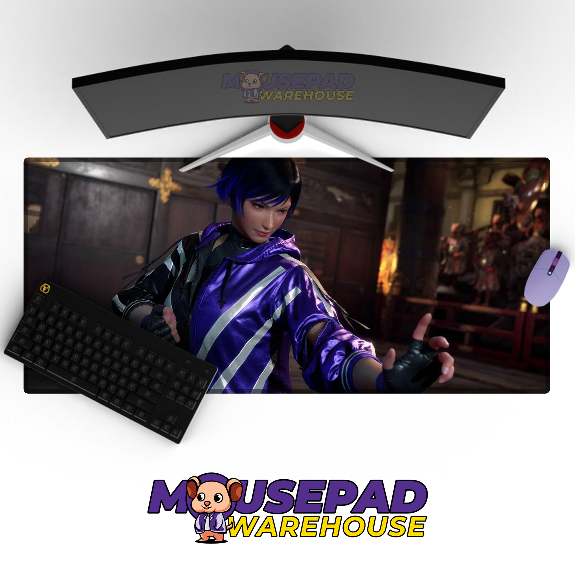 Reina Tekken V14 Mousepad Mockup