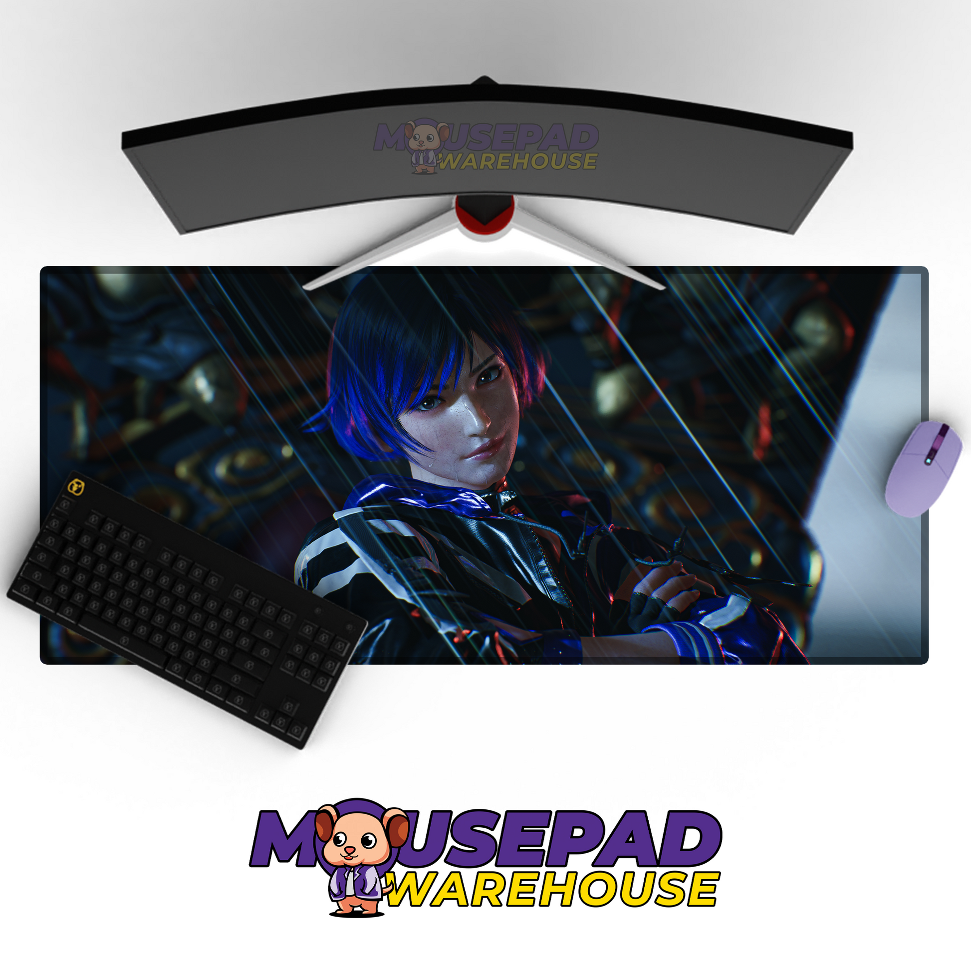 Reina Tekken V16 Mousepad Mockup