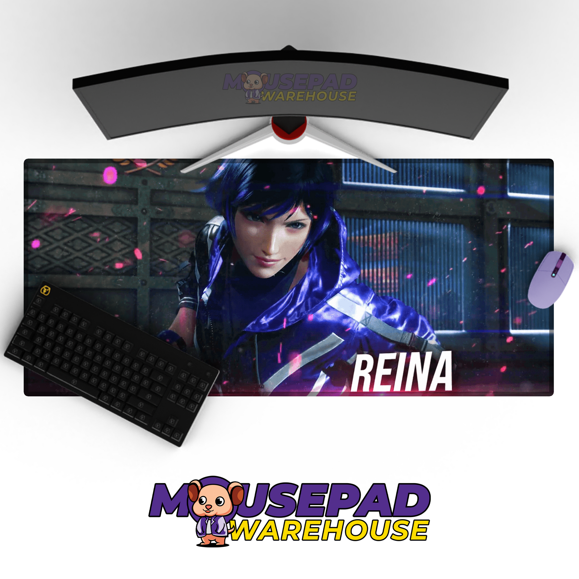 Reina Tekken V21 Mousepad Mockup