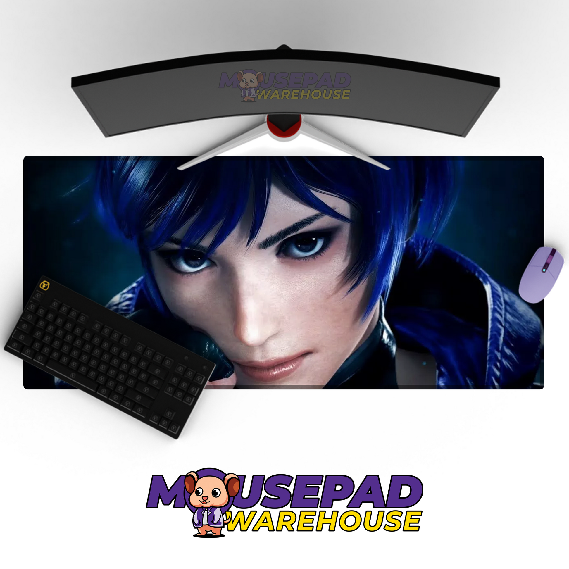 Reina Tekken V3 Mousepad Mockup