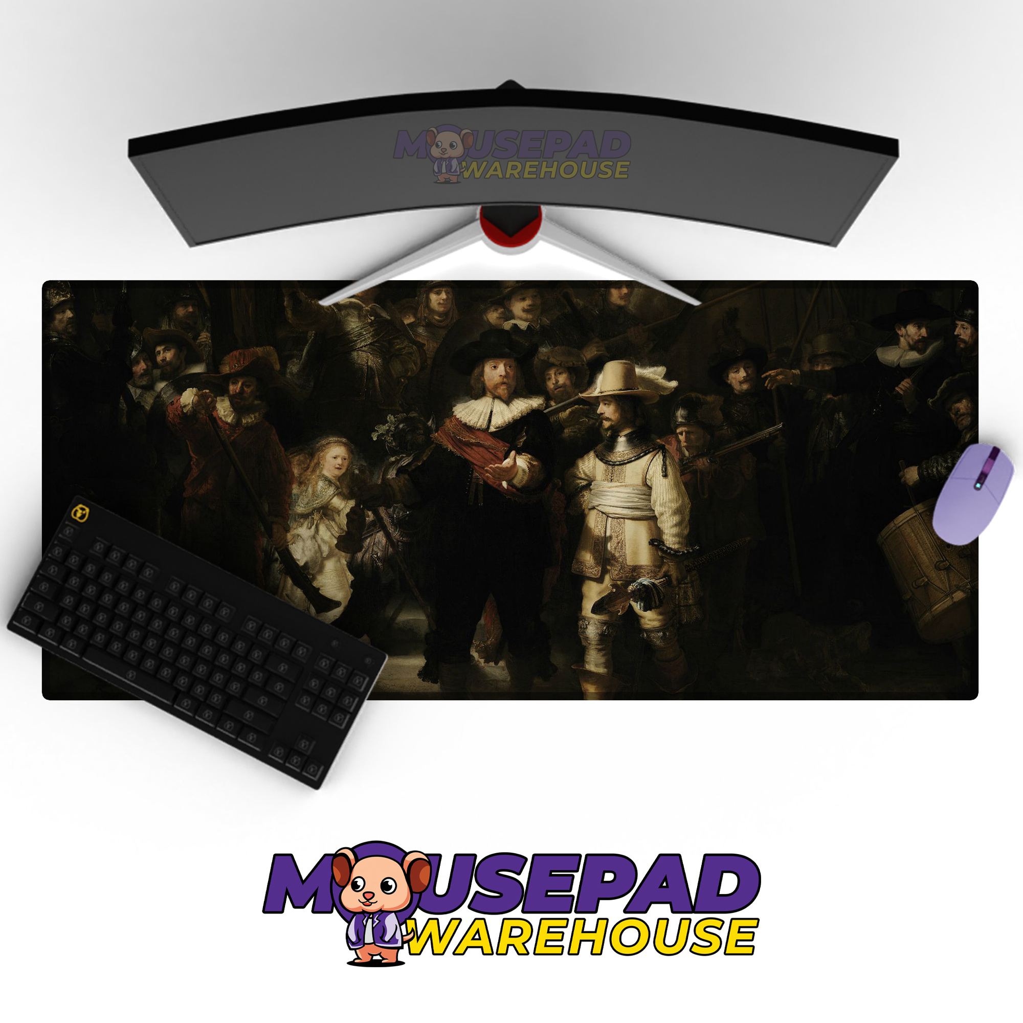 Rembrandt - The Night Watch Art (Painting) Mousepad