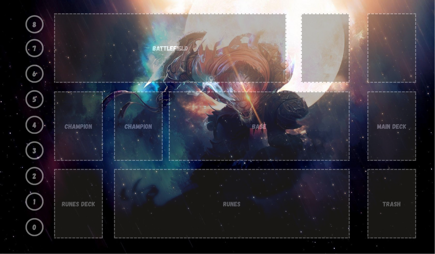 Rengar V10 - RiftBound Trading Card Game Playmat